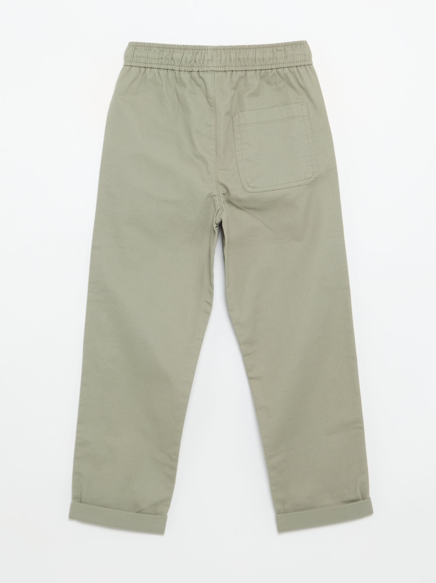 Pantalon uni léger - Vert