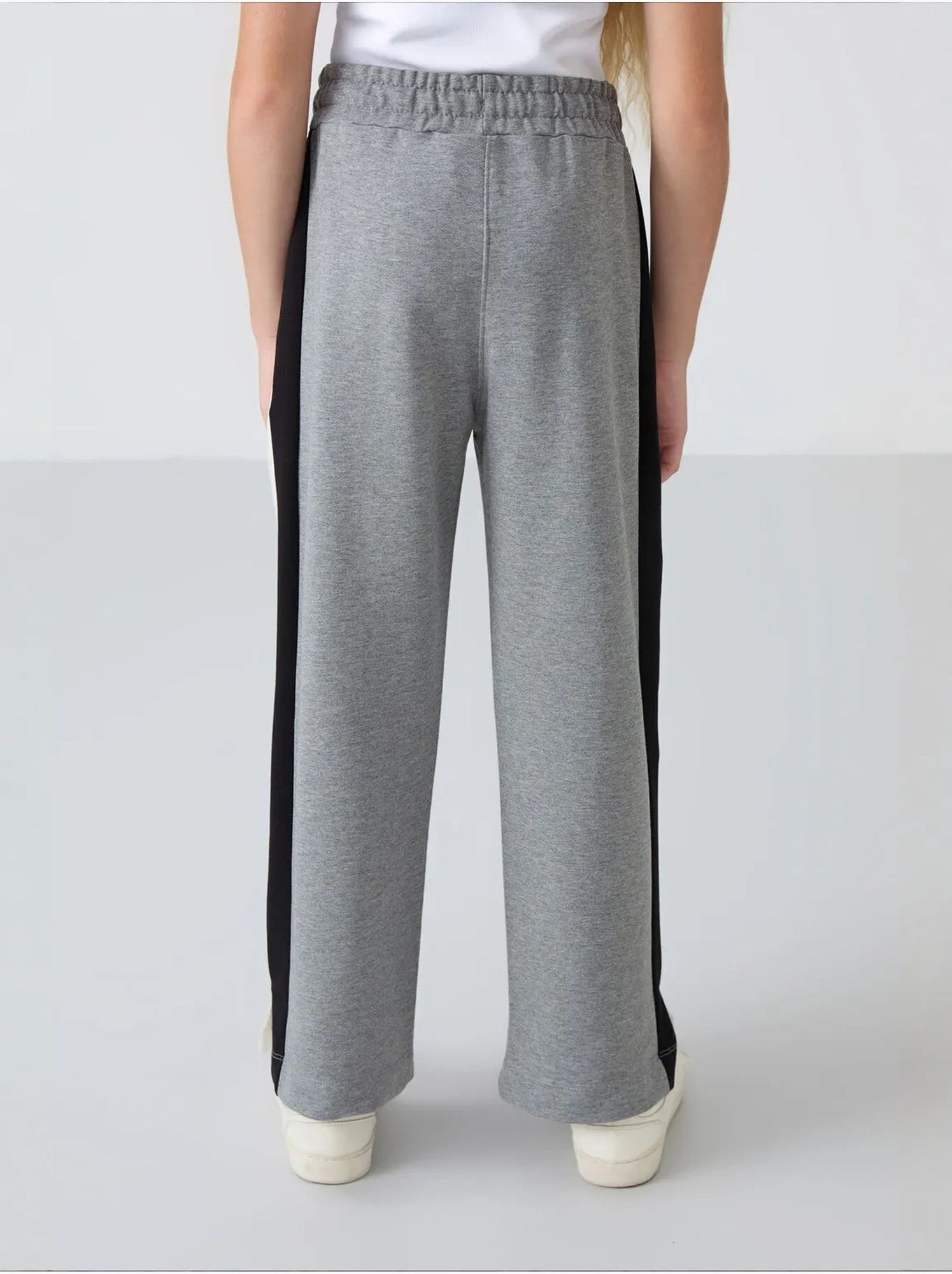 Pantalon unisexe jeune en mélange de coton tommy - Multicolore