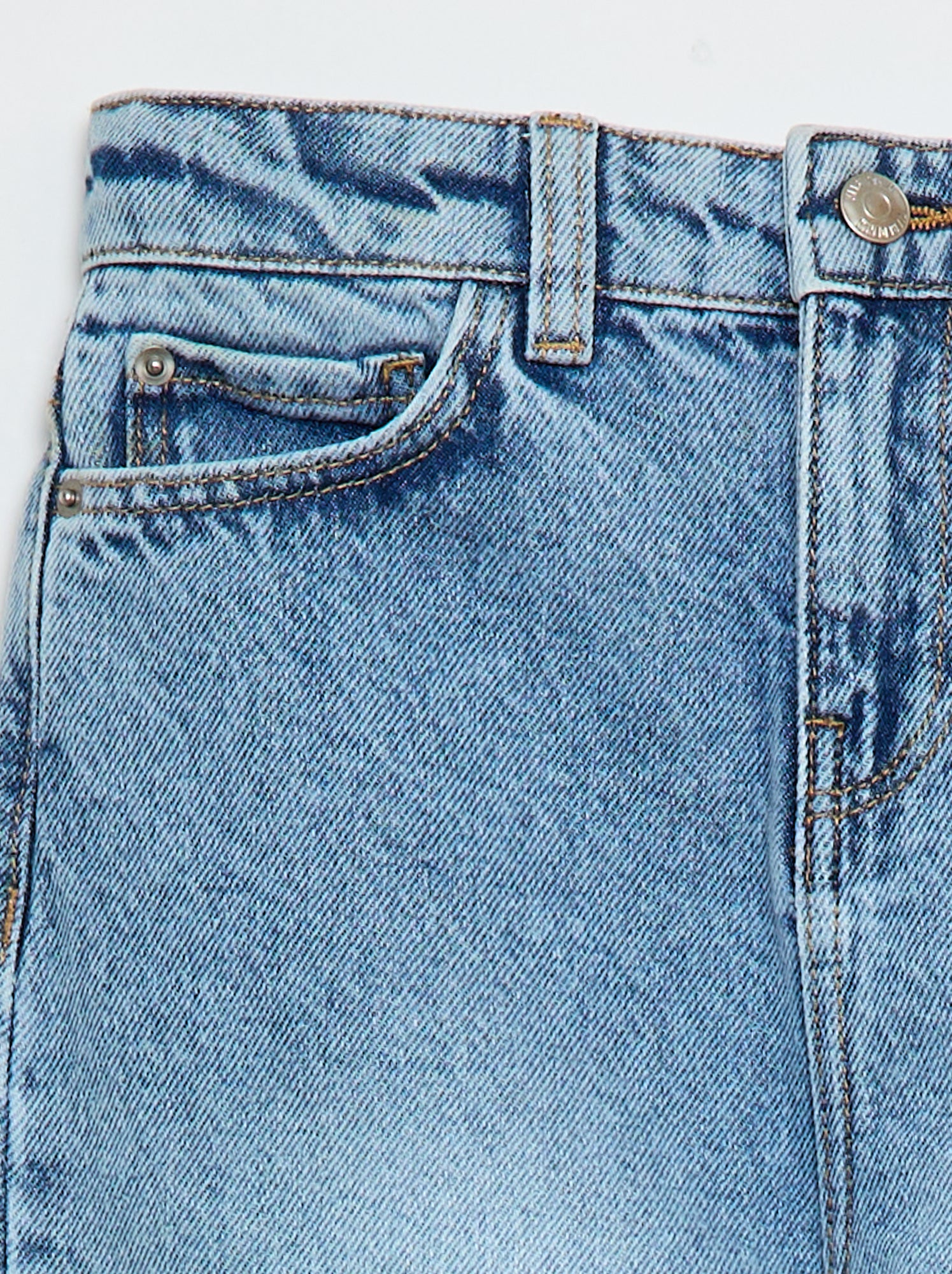 Pantalon wide leg - Bleu (AYE38_2)