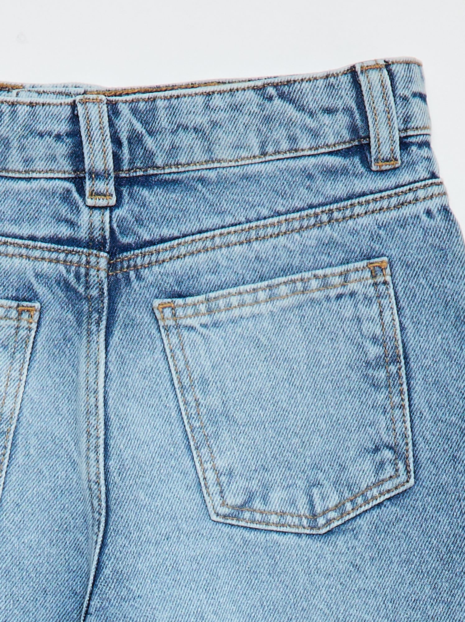 Pantalon wide leg - Bleu (AYE38_2)