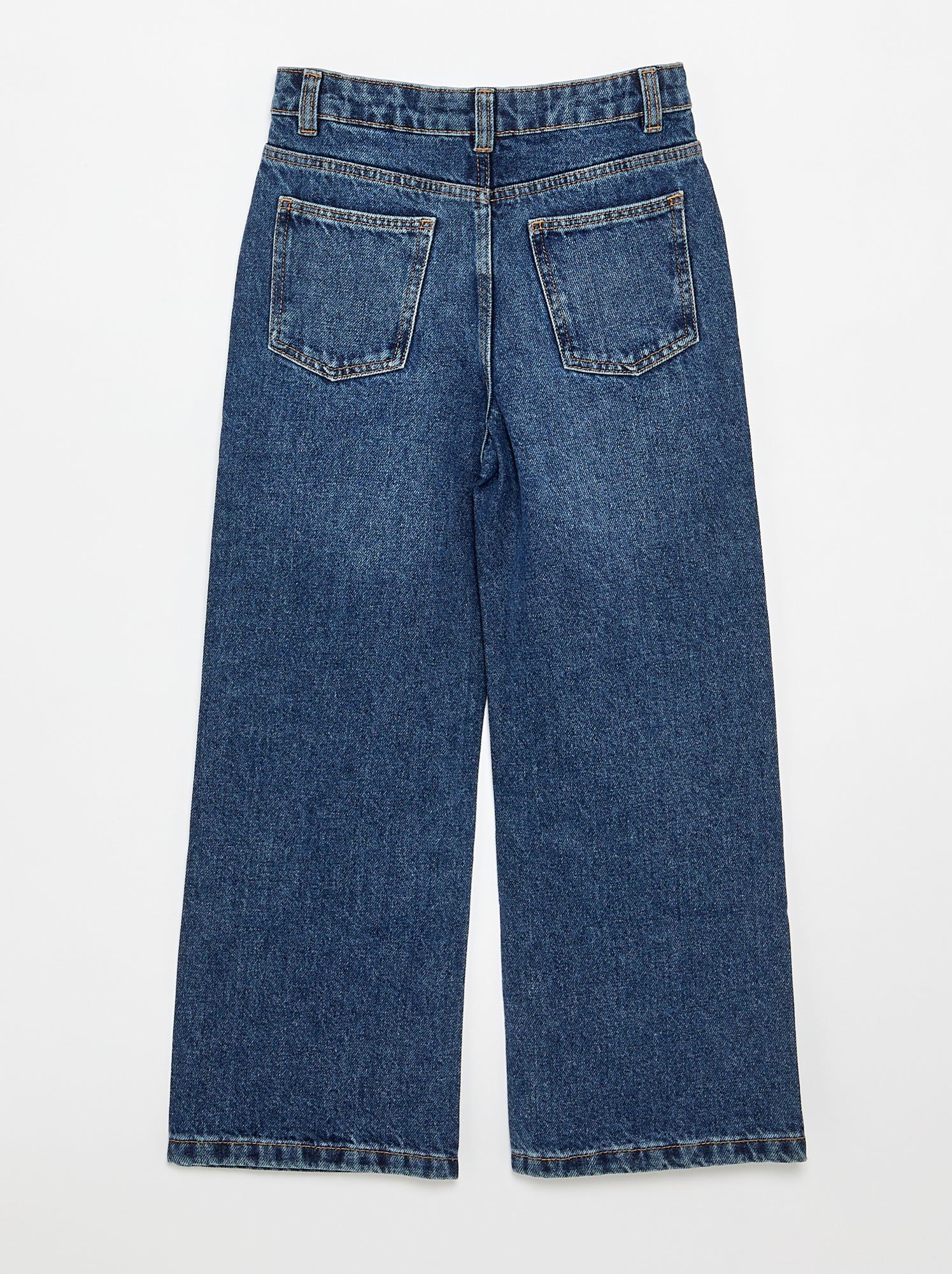 Pantalon wide leg - Bleu (AYE38_7)
