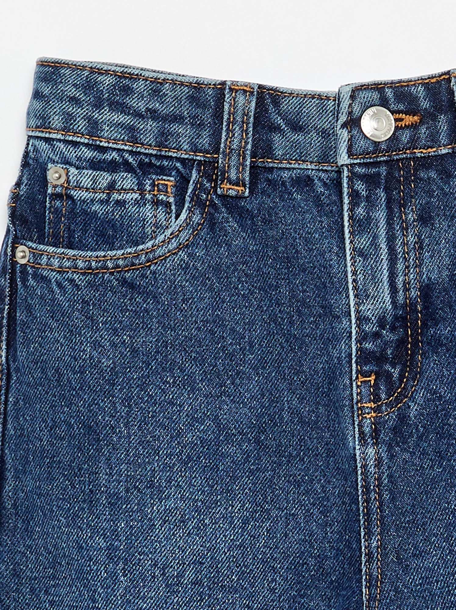 Pantalon wide leg - Bleu (AYE38_7)