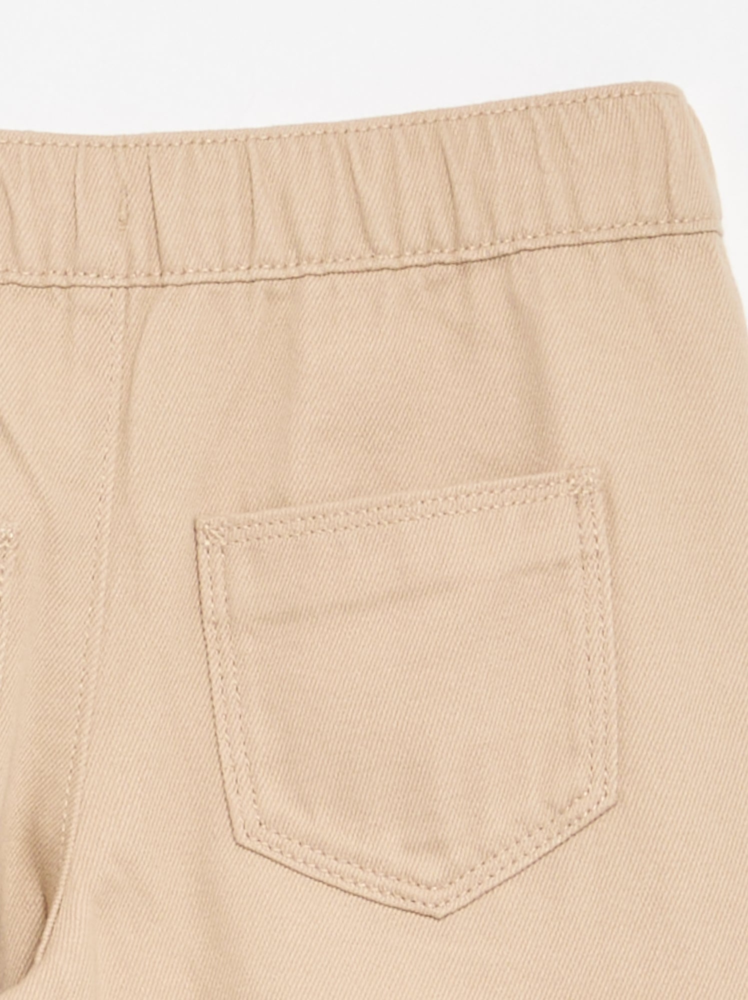 Pantalon wide leg - coupe ajustée - Beige