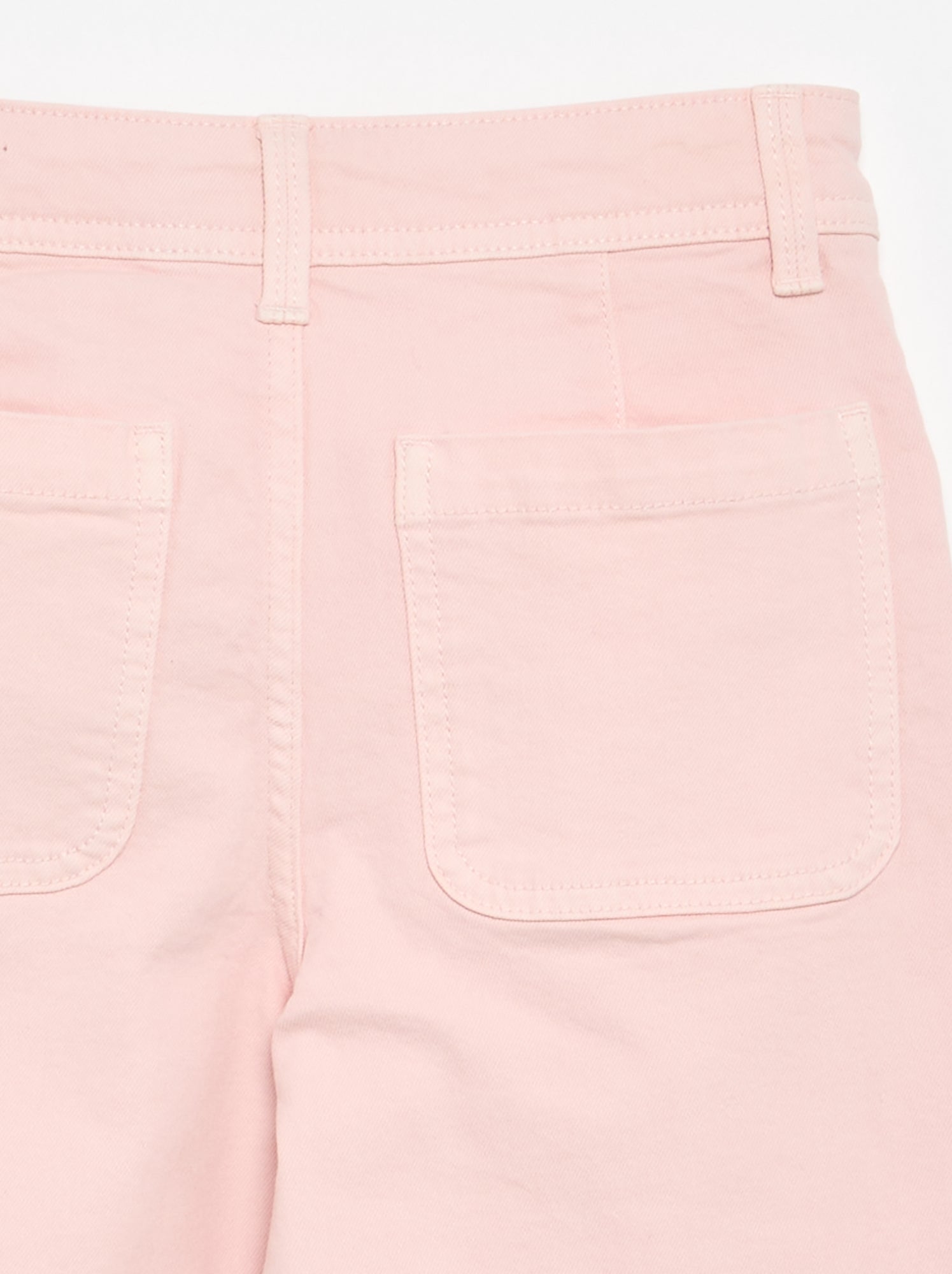 Pantalon wide leg fit / coupe large - Rose