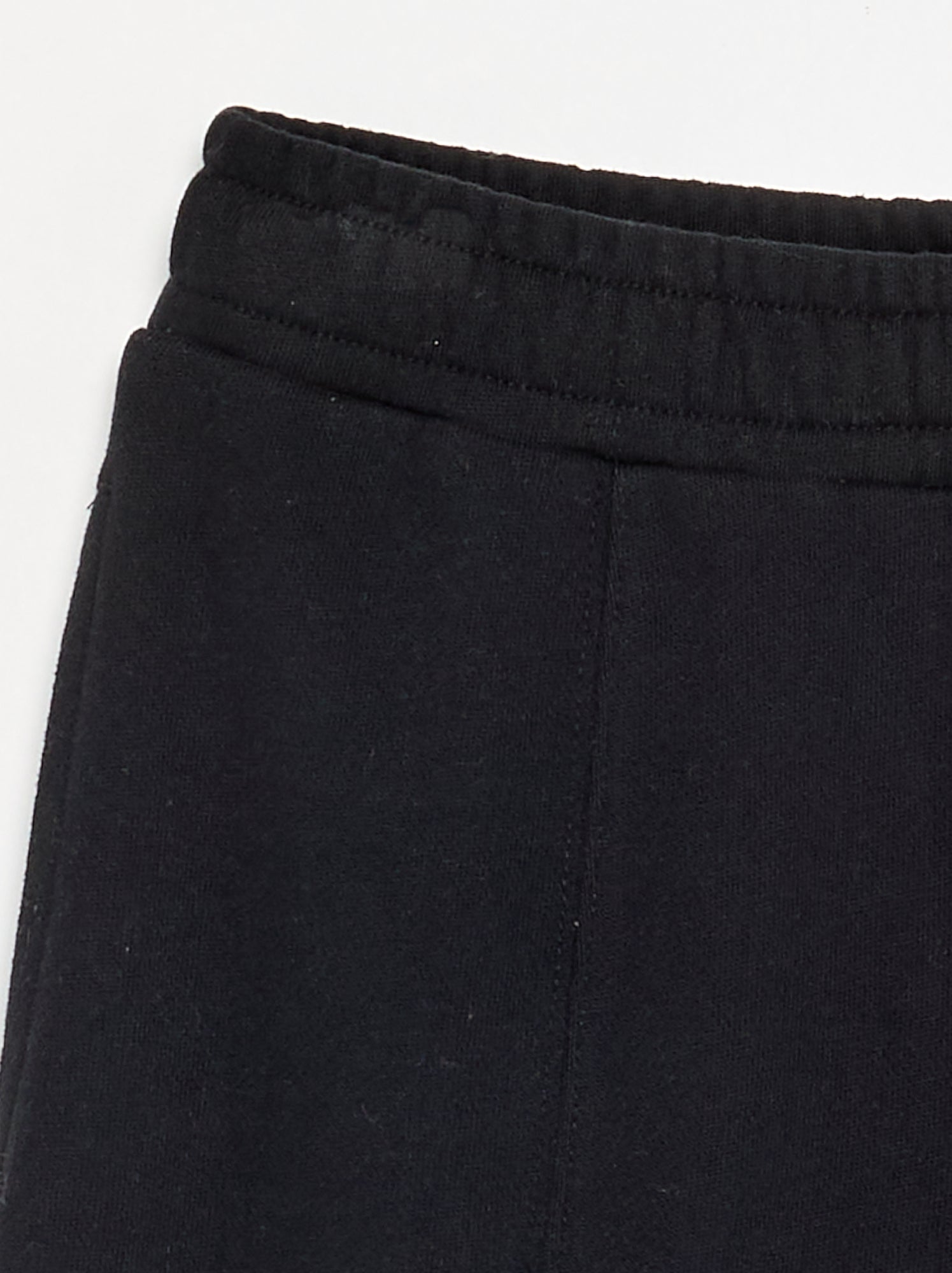 Pantalon wide leg uni - Noir