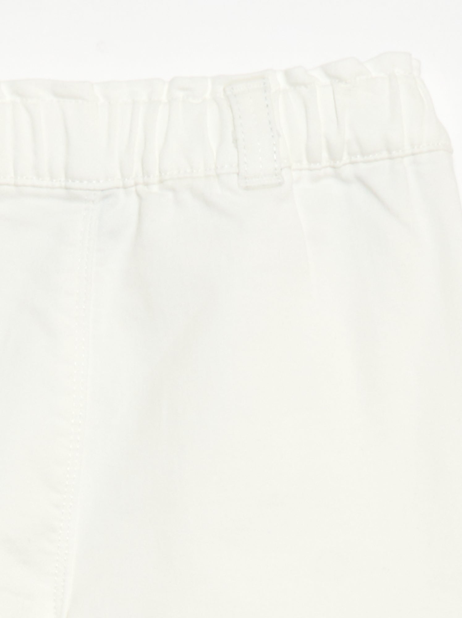 Pantalon wide legs - collection facile à enfiler - Blanc