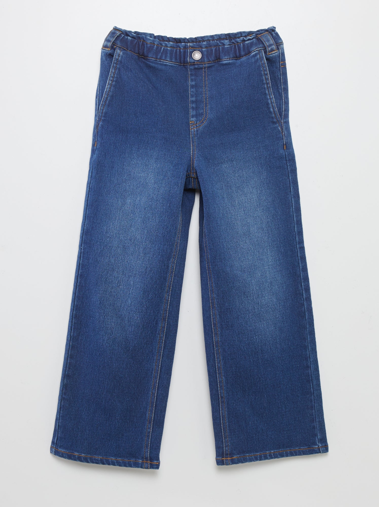 Pantalon wide legs - collection facile à enfiler - BLEU