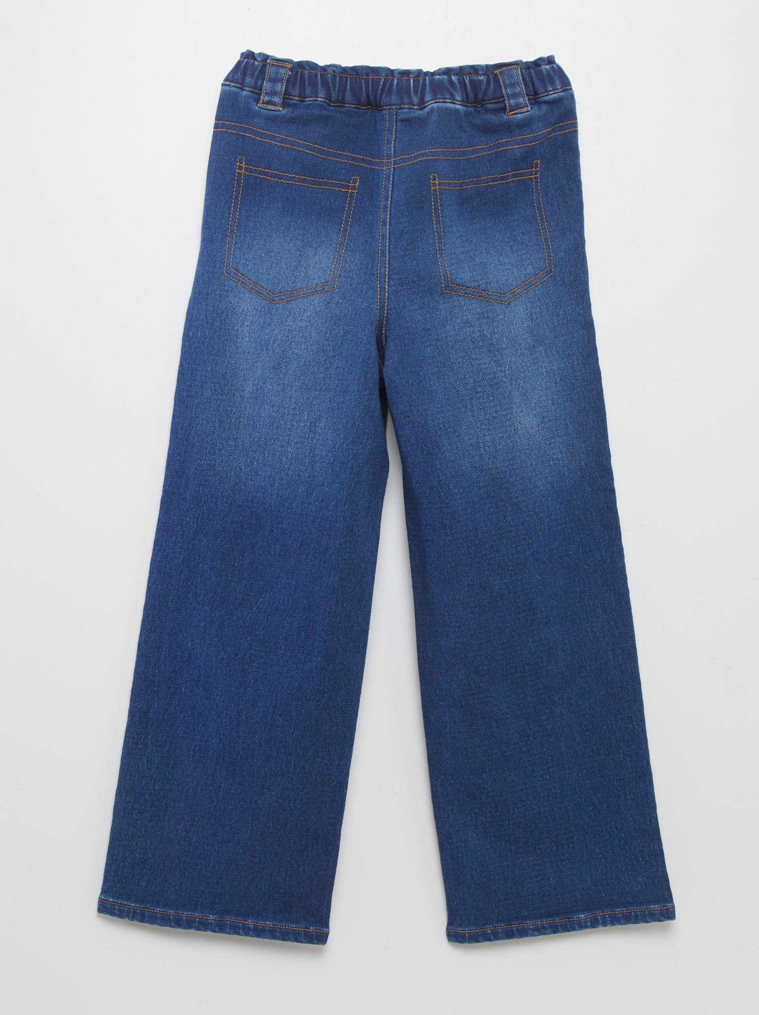 Pantalon wide legs - collection facile à enfiler - BLEU
