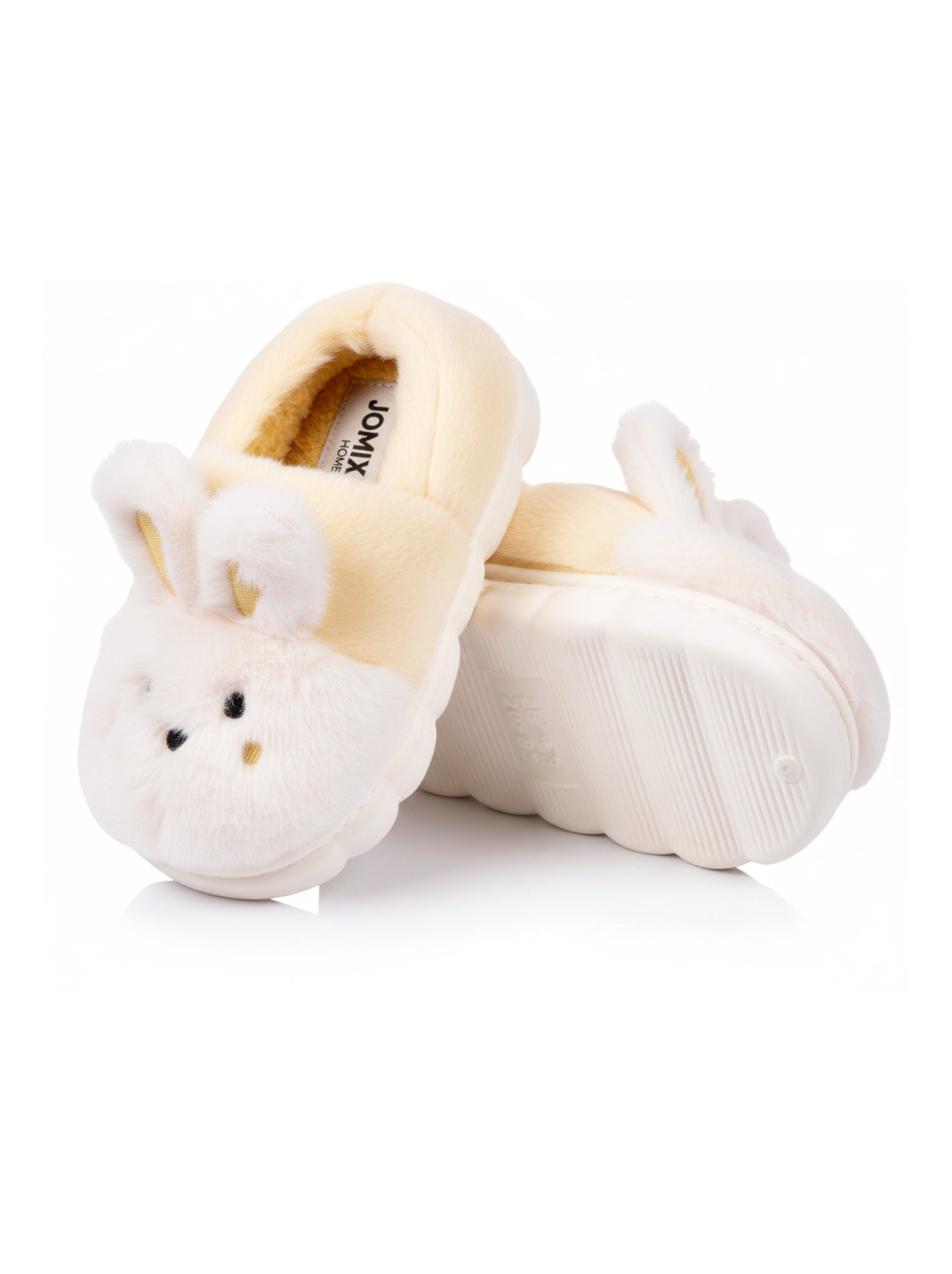 Pantoufles Enfant Animaux 3D Ultra Douces MD9758 - Jaune