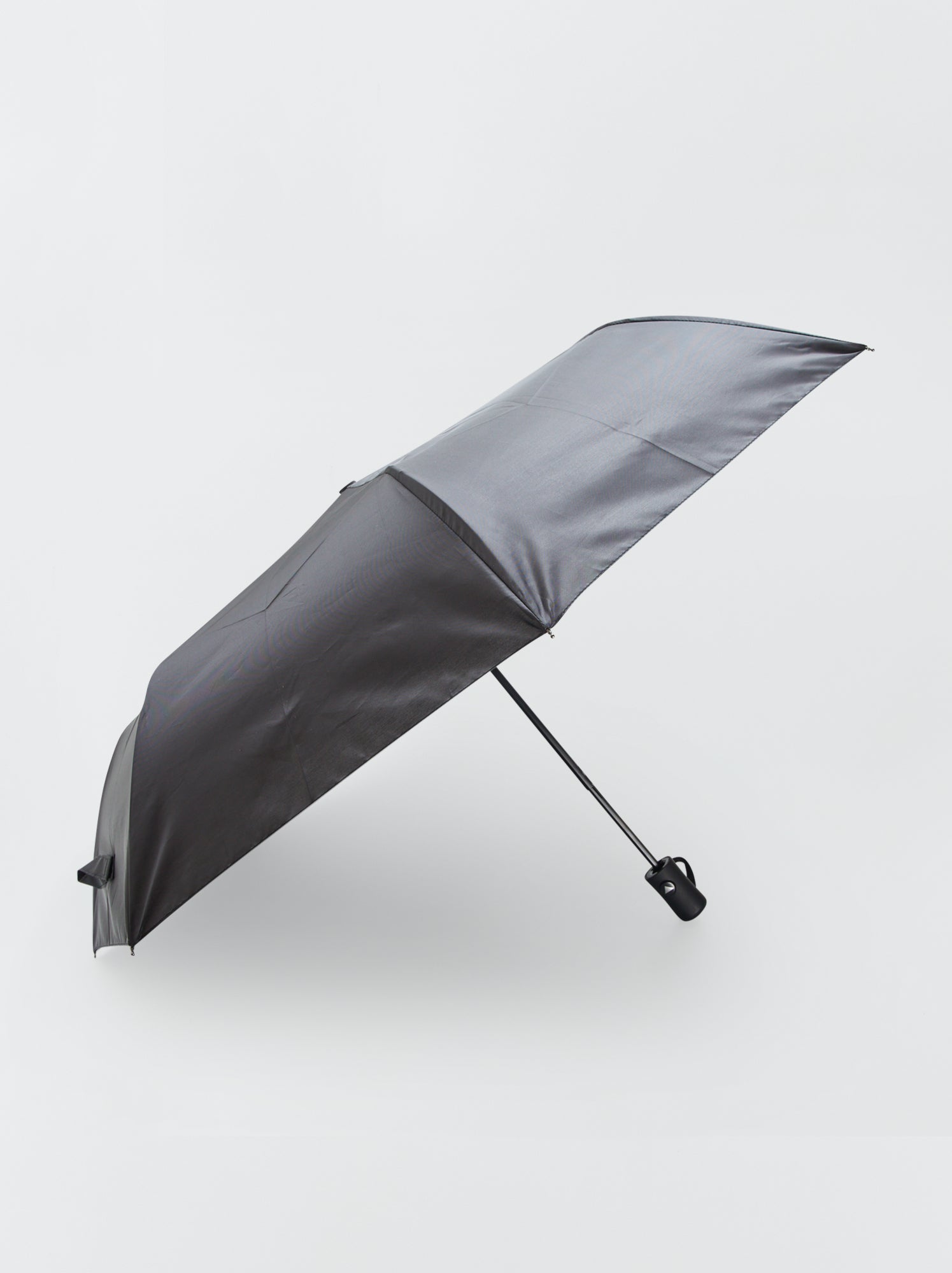 Parapluie rétractable avec housse - Noir