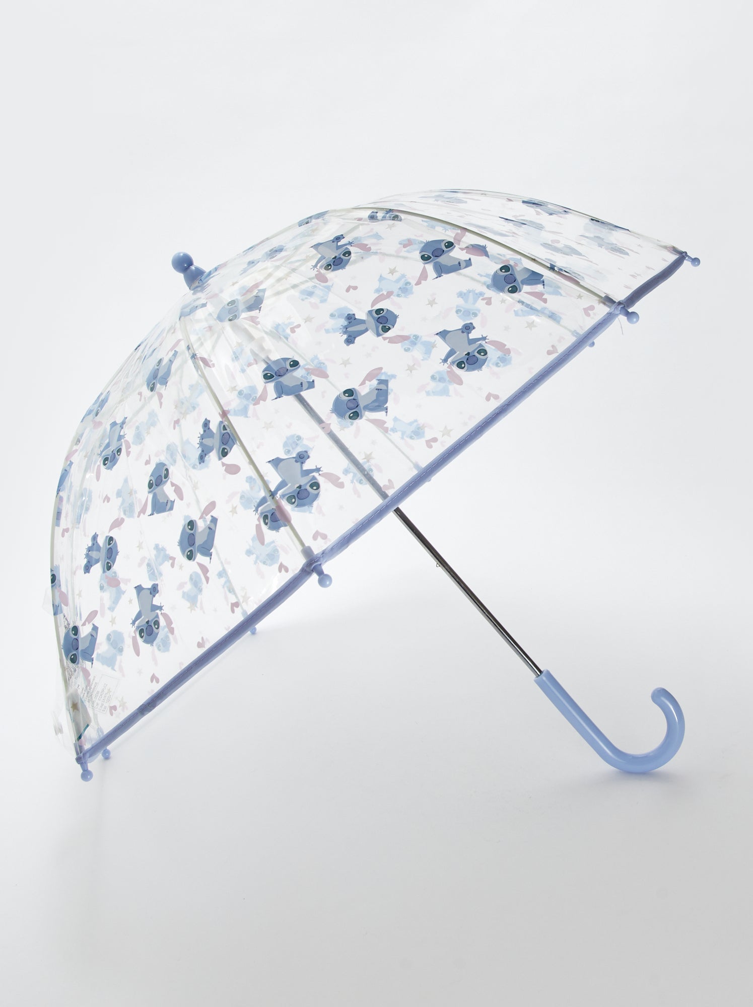 Parapluie transparent 'Stitch' - VIOLET