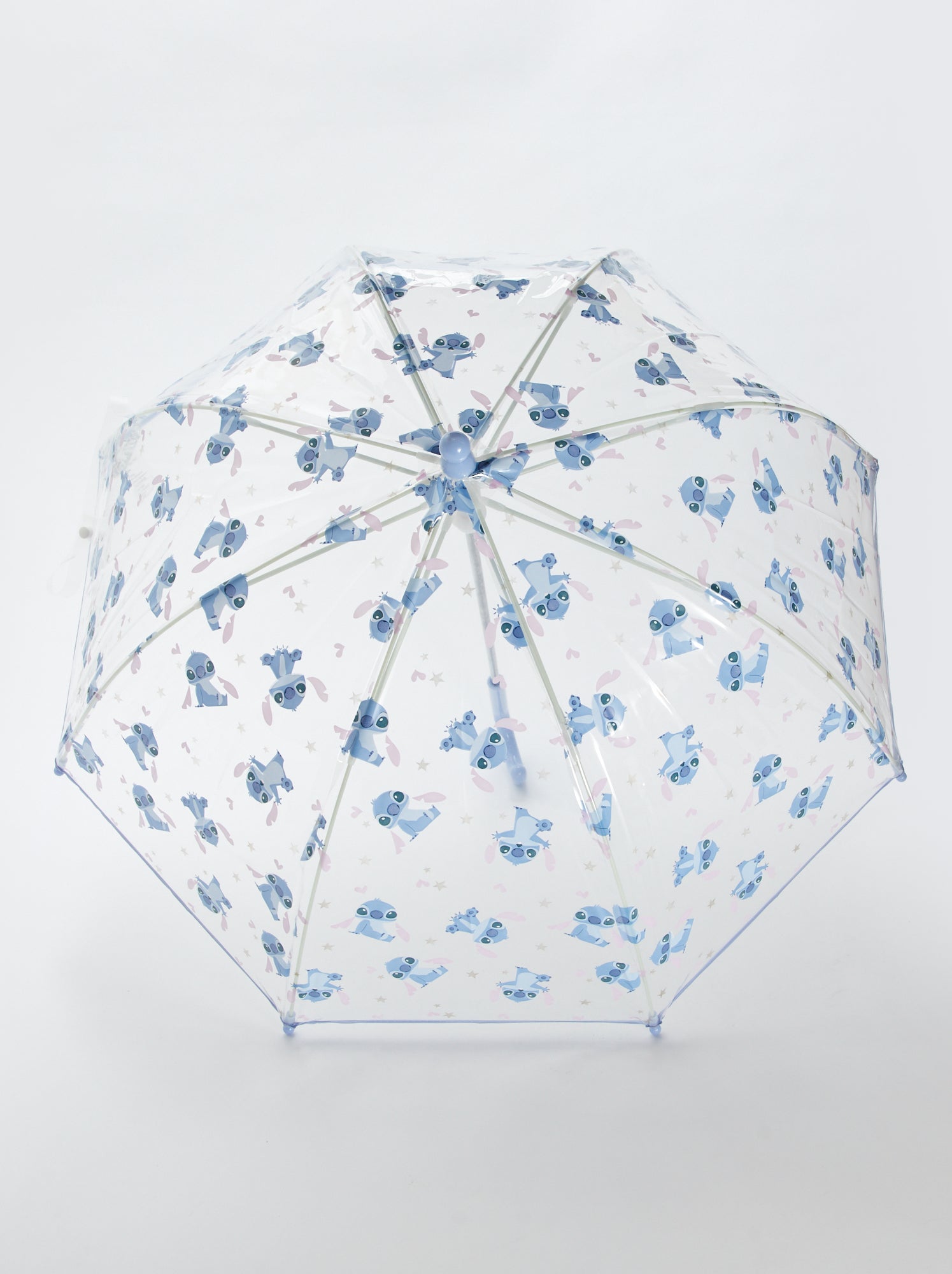 Parapluie transparent 'Stitch' - VIOLET