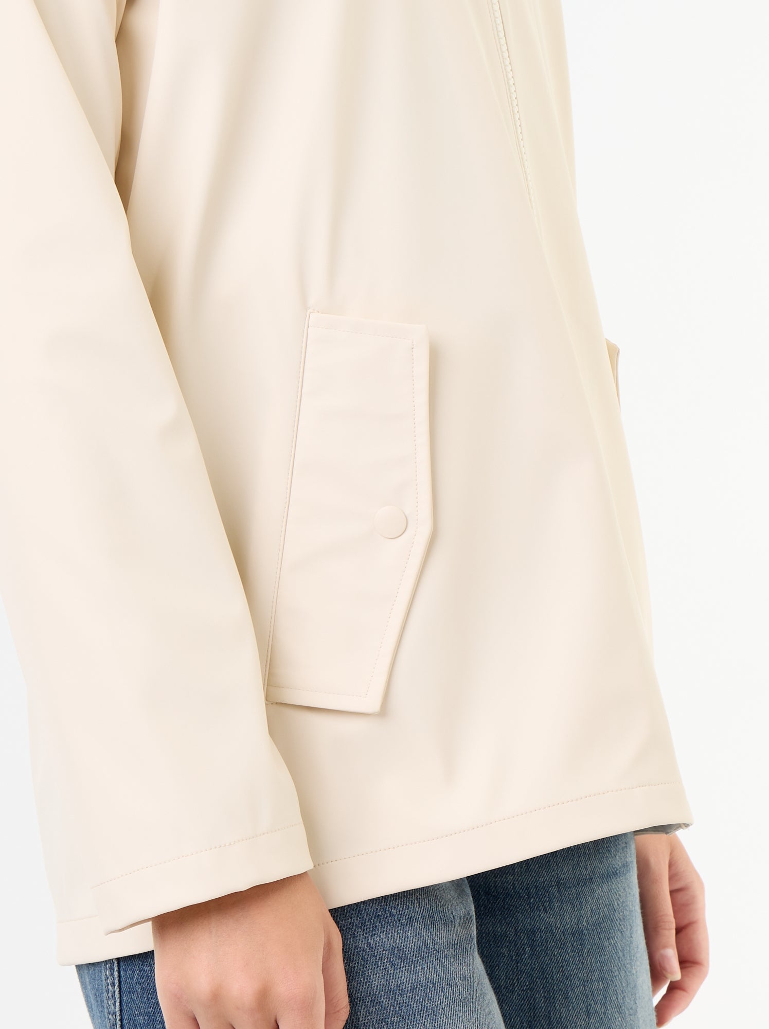 Parka à capuche déperlant - Beige (FWT15_2)