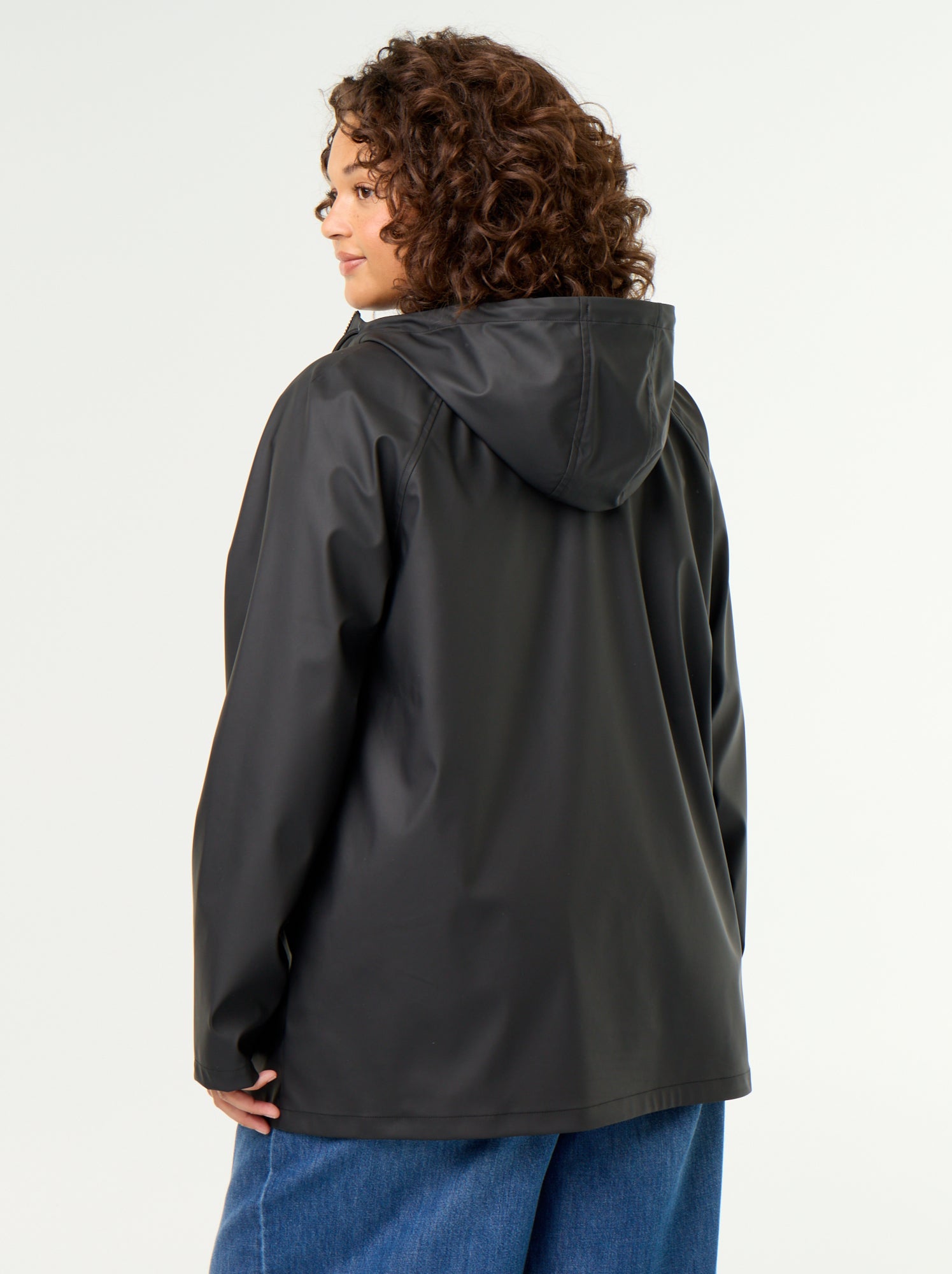 Parka à capuche déperlant - Noir