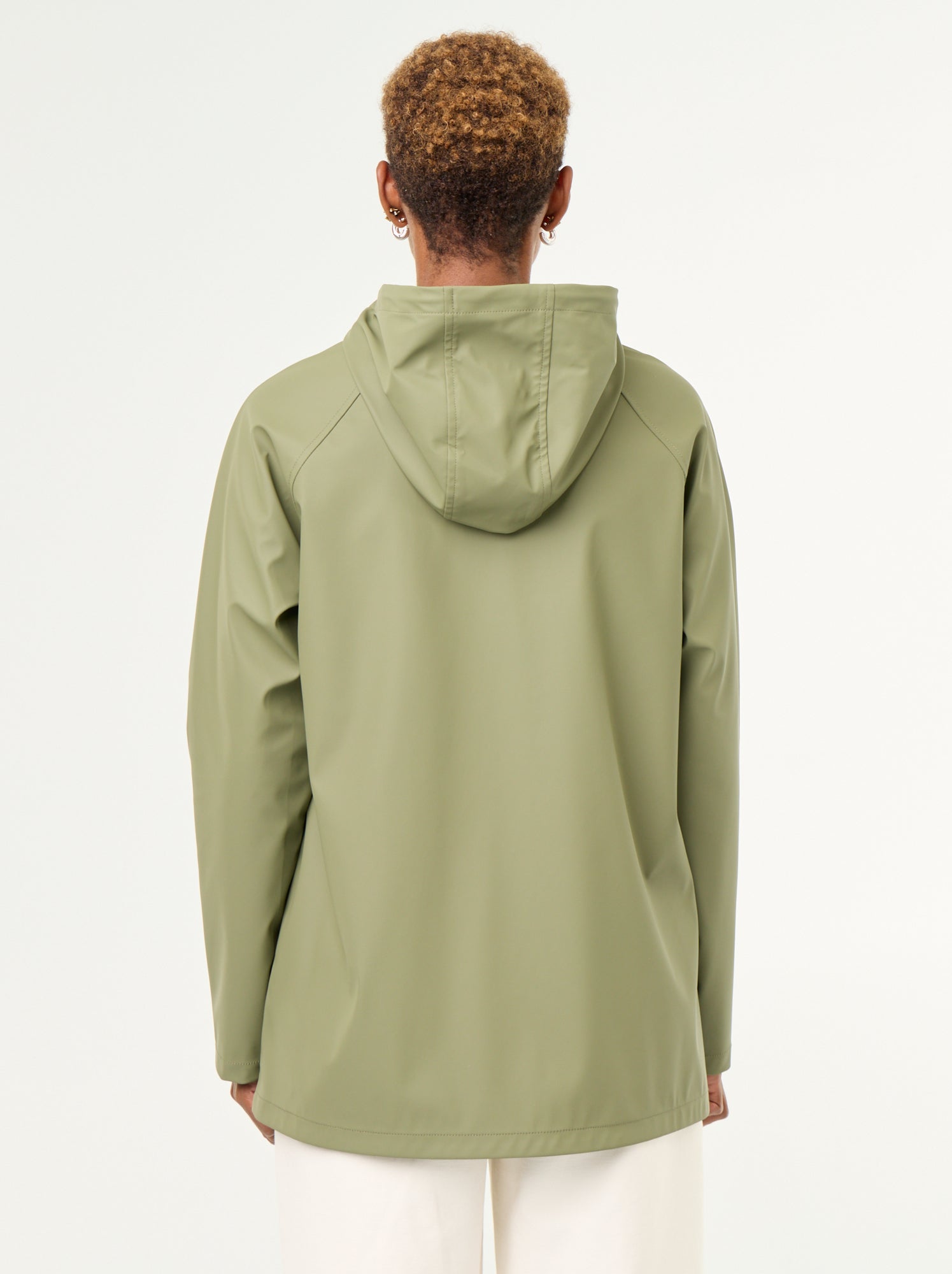 Parka à capuche déperlant - Vert