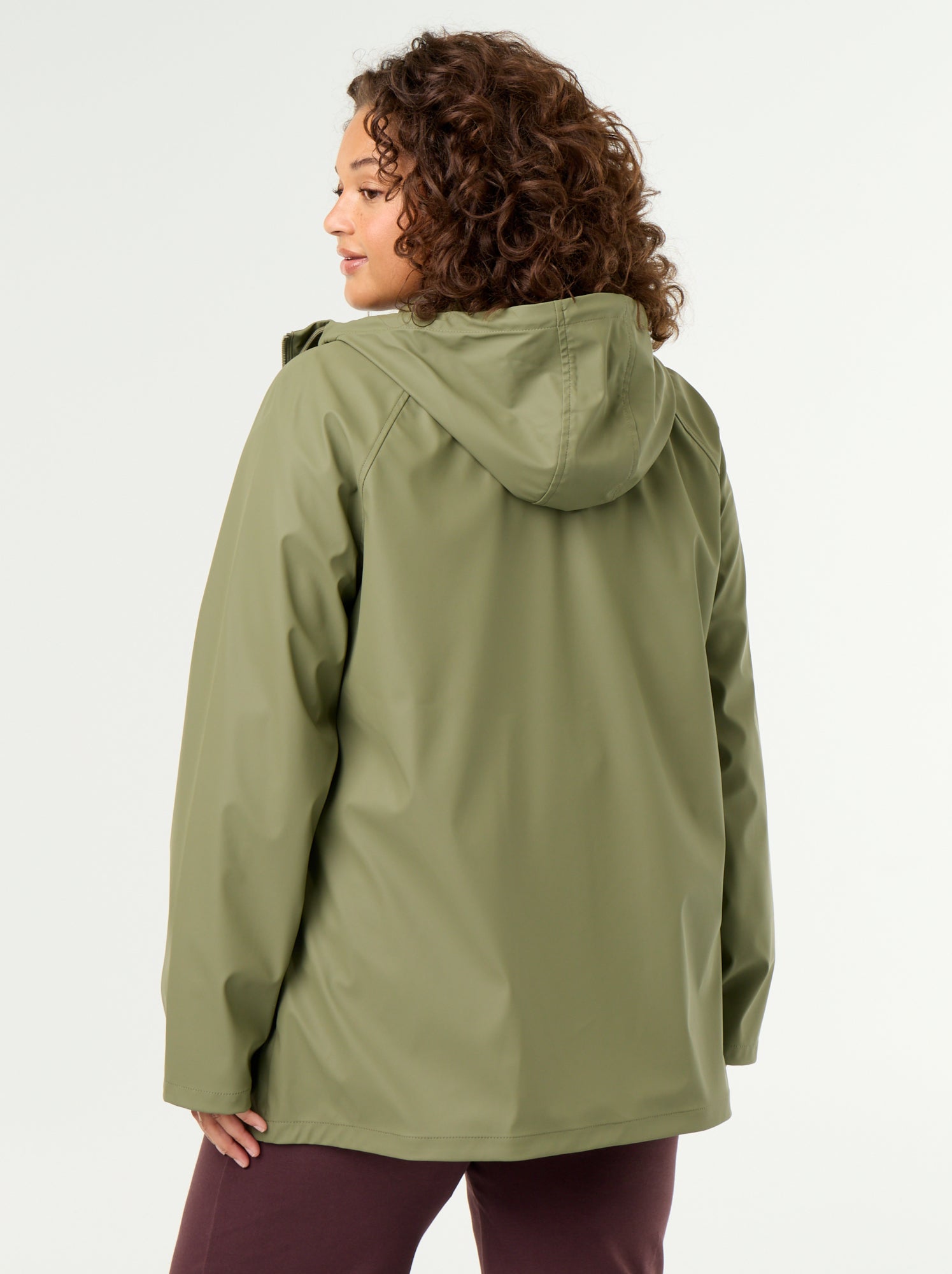 Parka à capuche déperlant - Vert