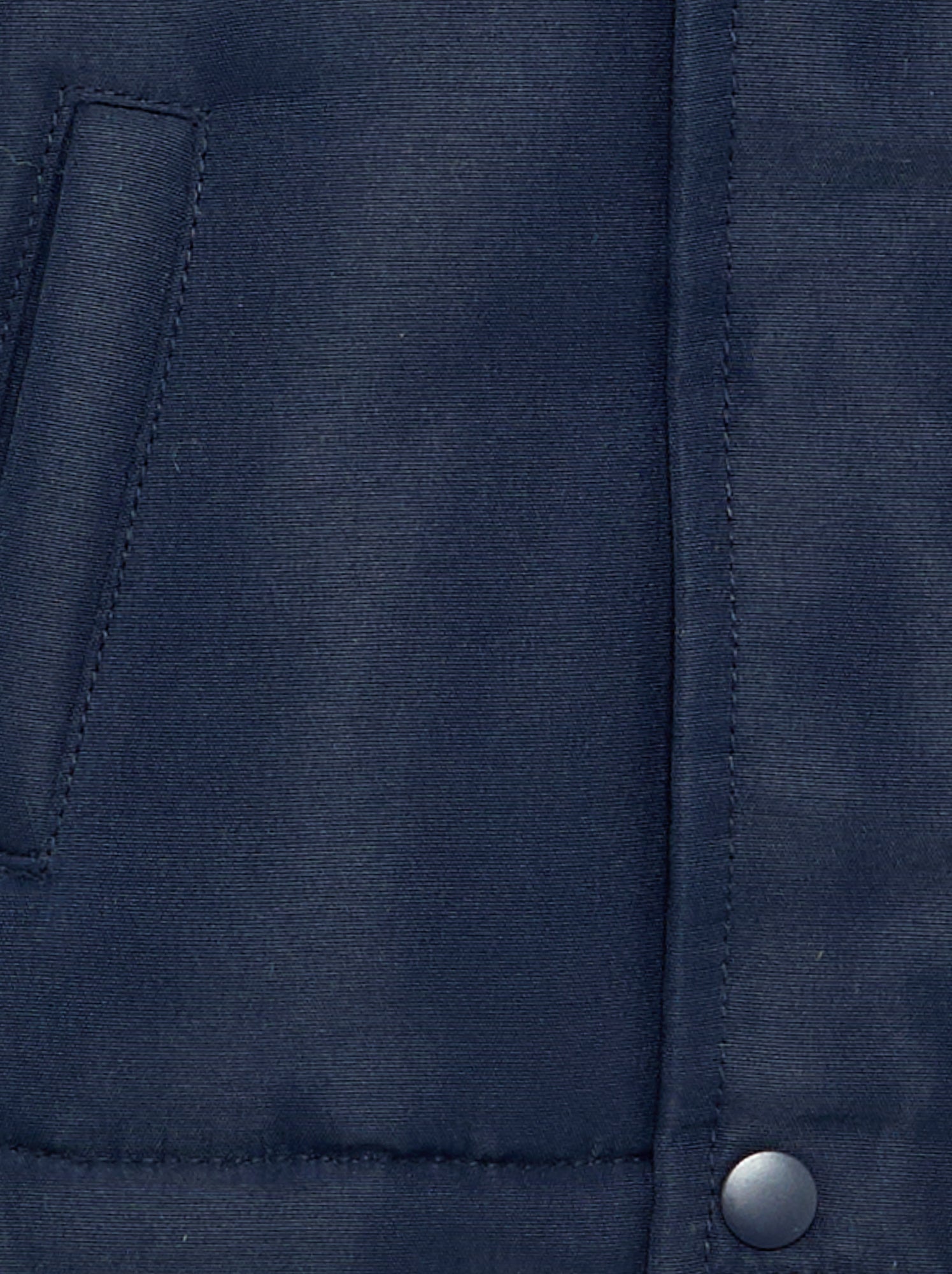 Parka à capuche intérieur moutonné - Bleu