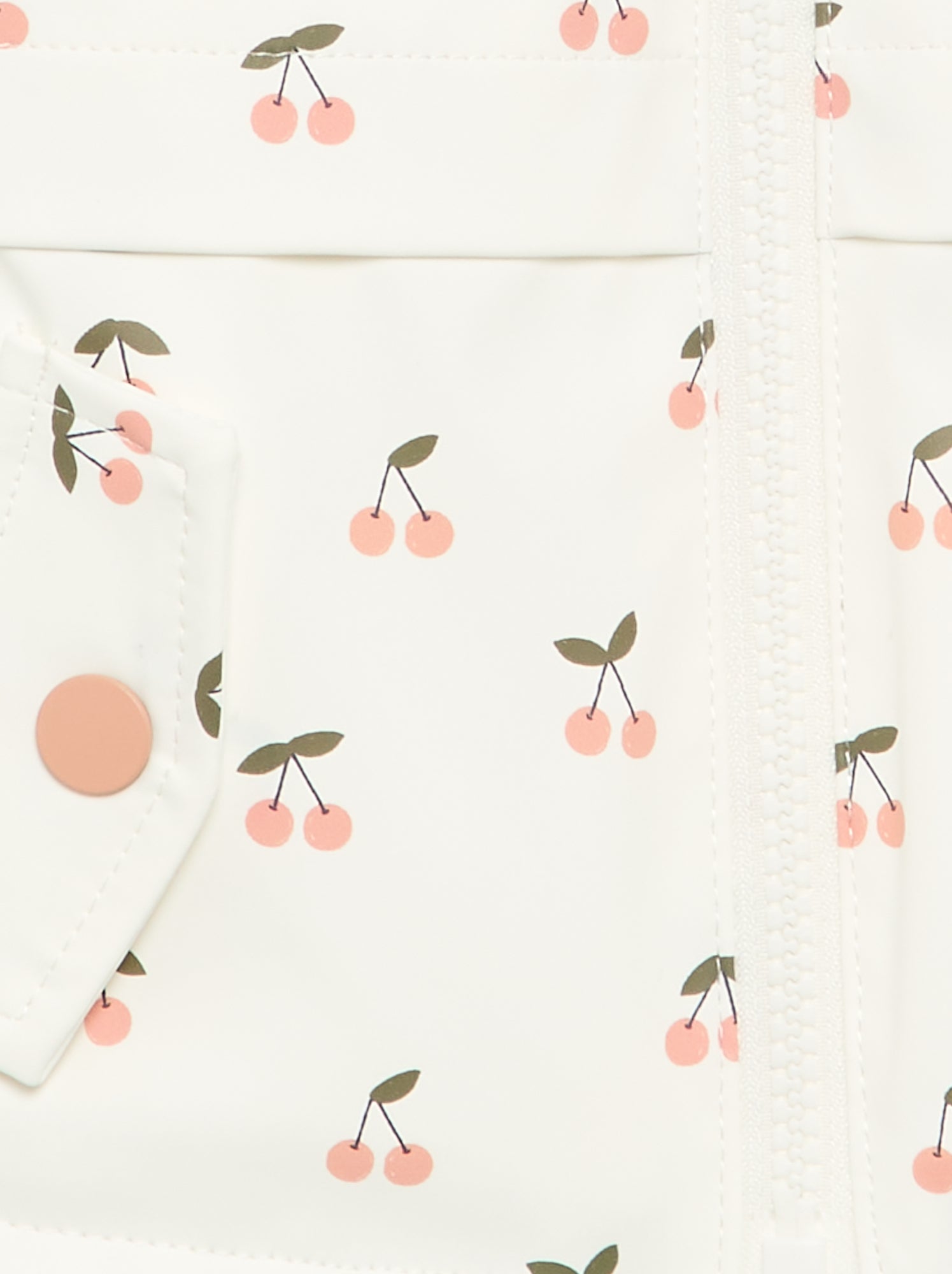 Parka déperlante à capuche - Blanc
