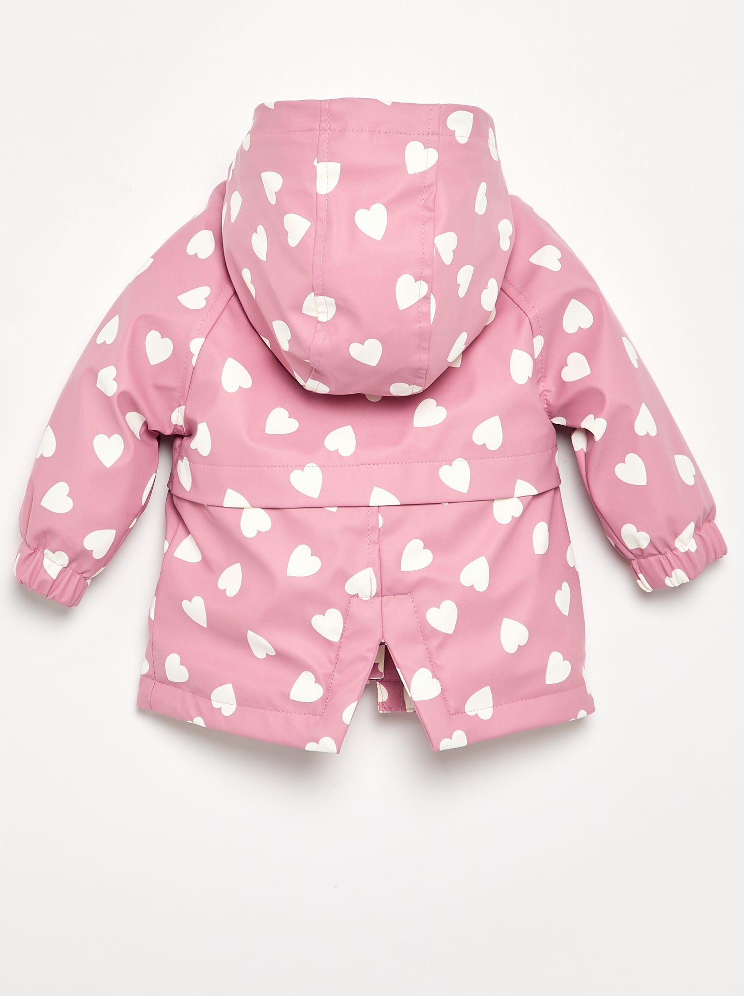 Parka déperlante à capuche - Rose (FWT04_1)