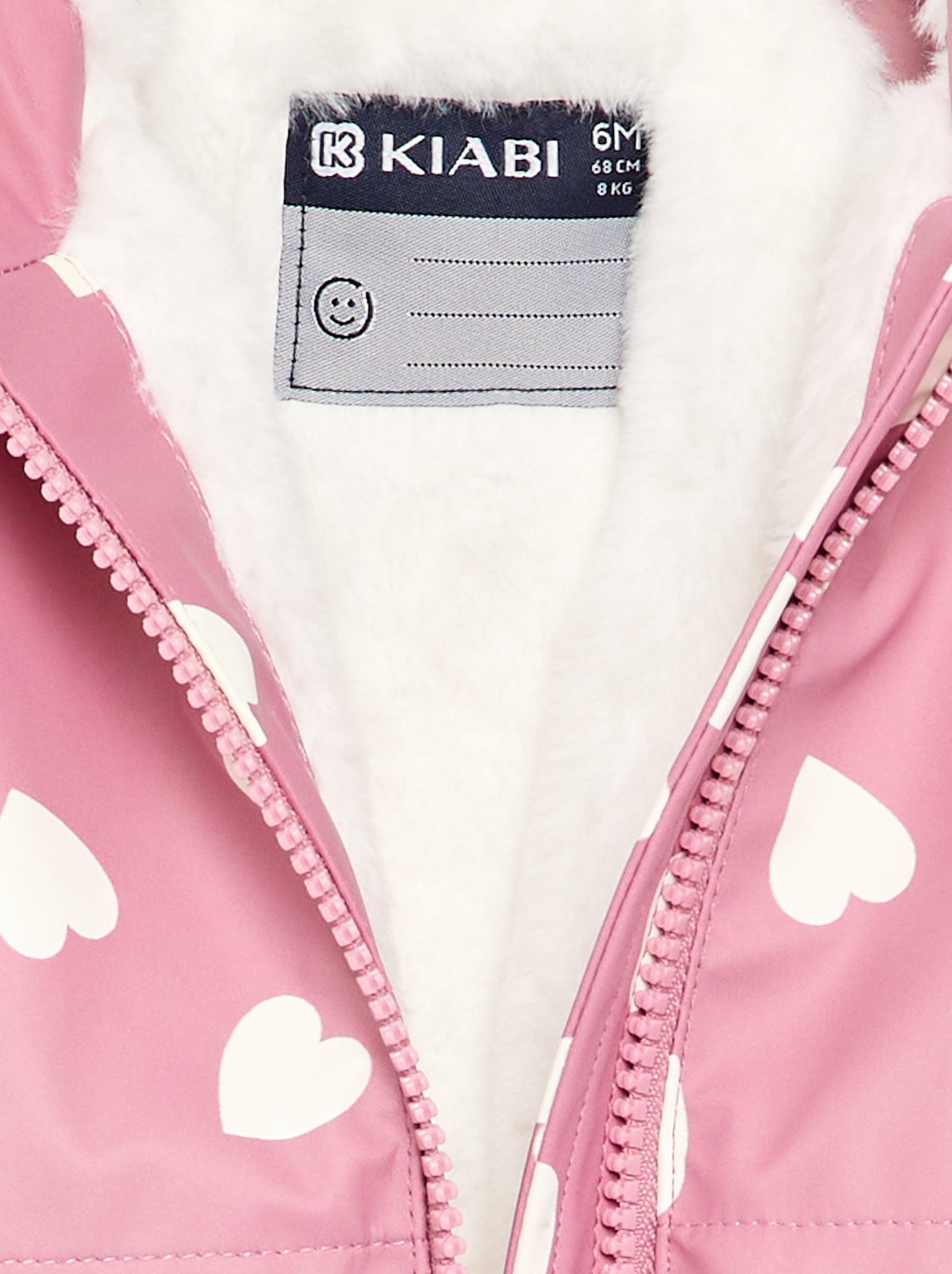 Parka déperlante à capuche - Rose (FWT04_1)