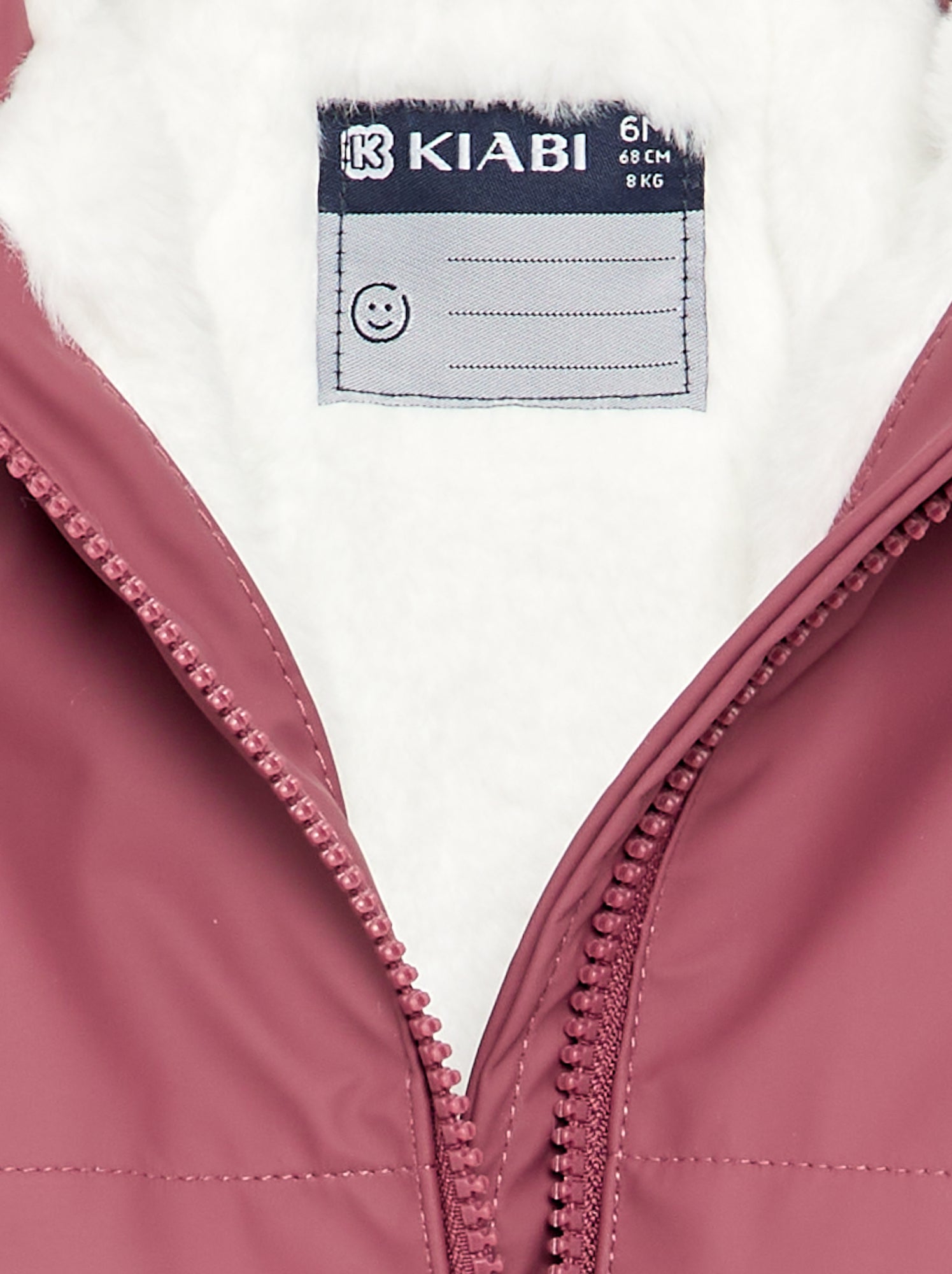 Parka déperlante à capuche - Rose (FWT04_3)