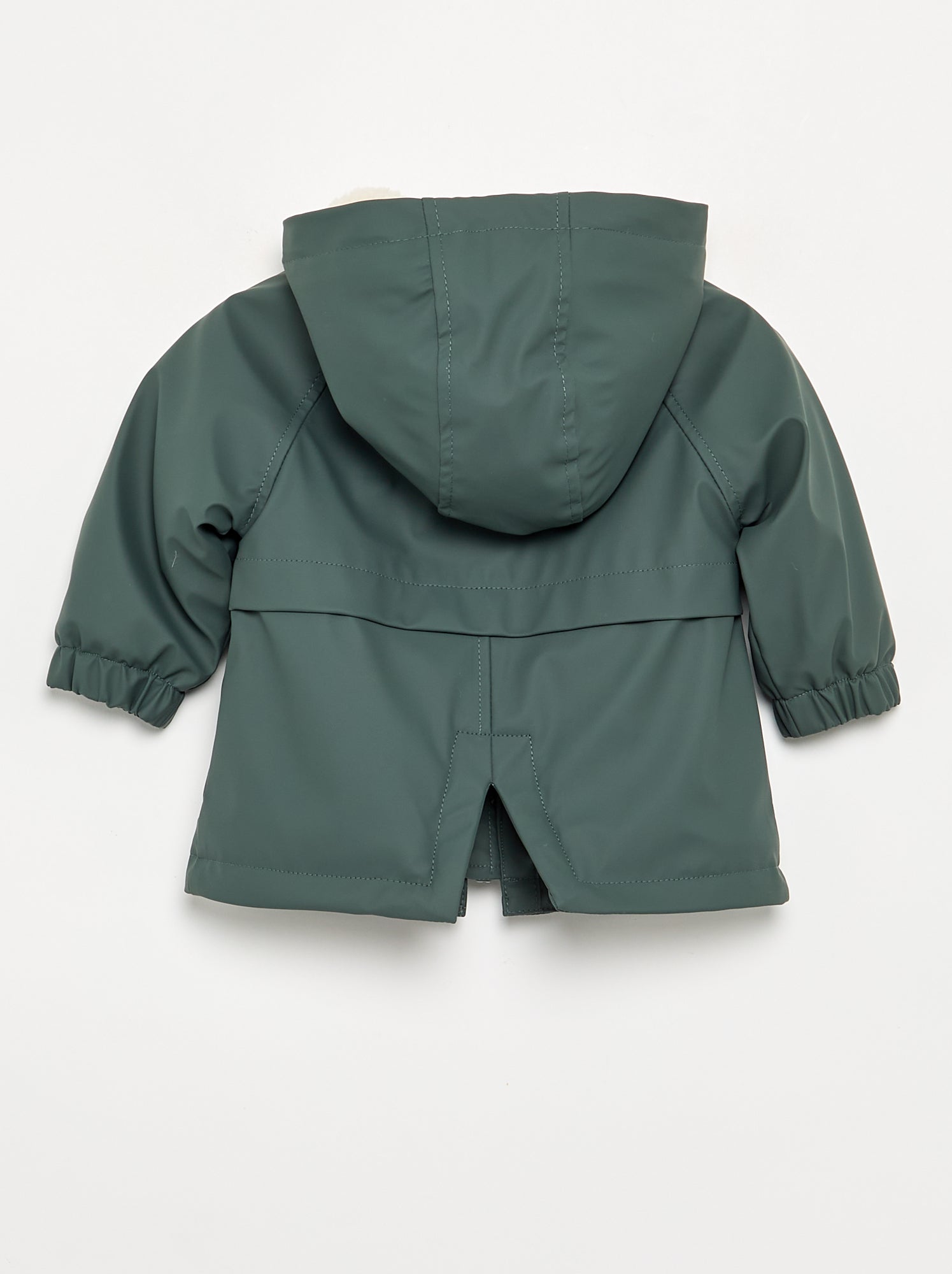 Parka doublée à capuche - Kaki