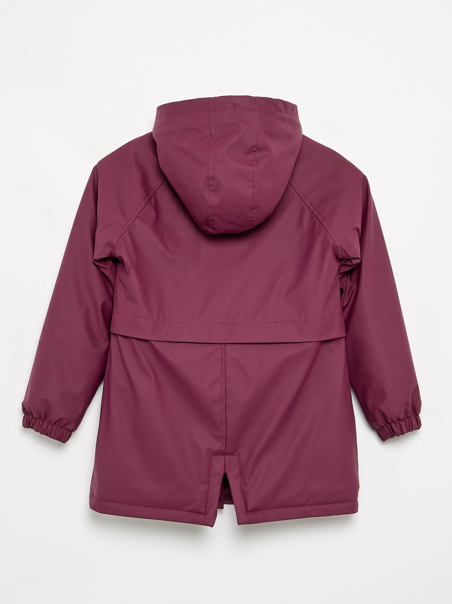 Parka doublée en fausse fourrure - Violet