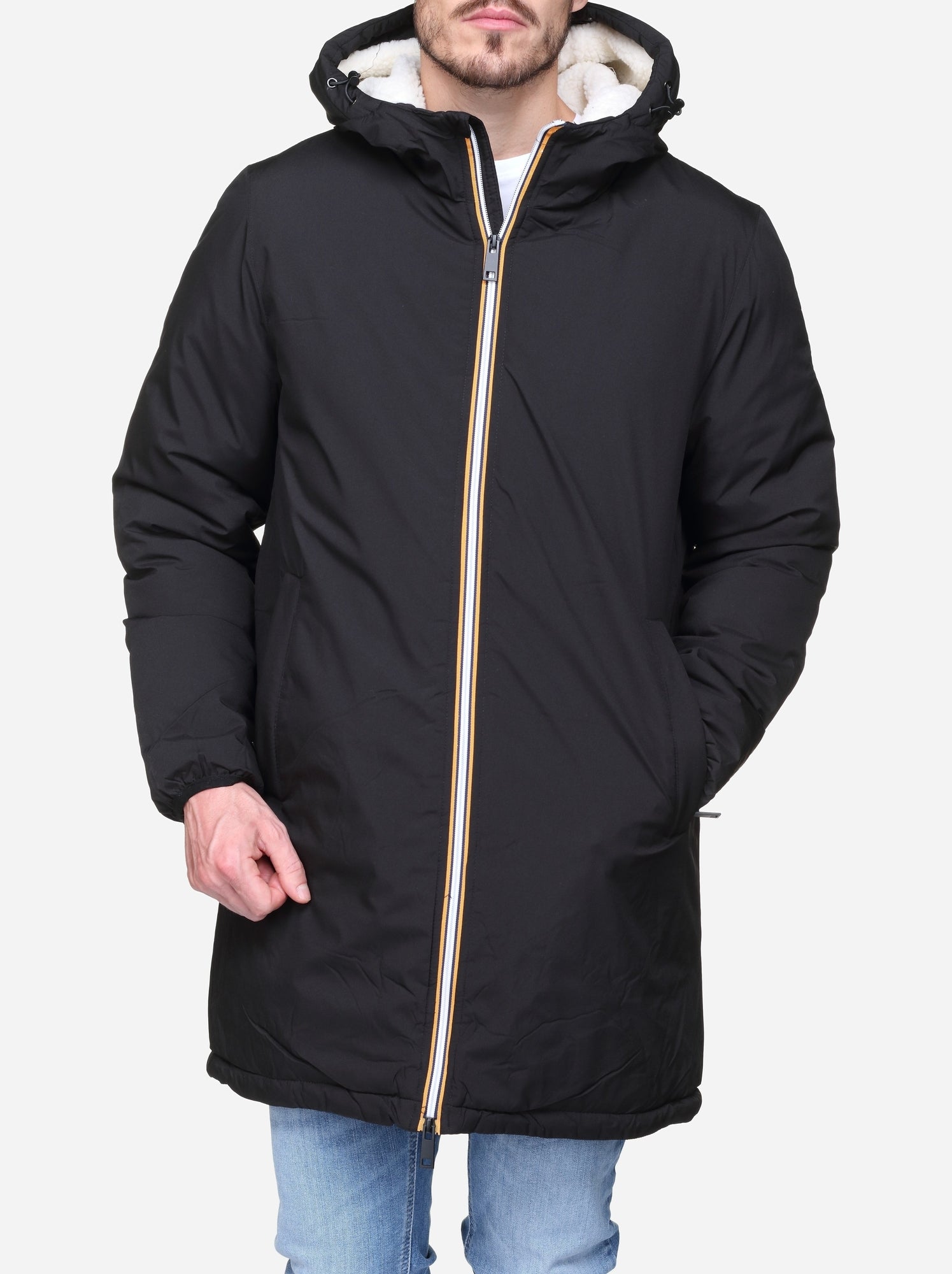 Parka doublée - Noir