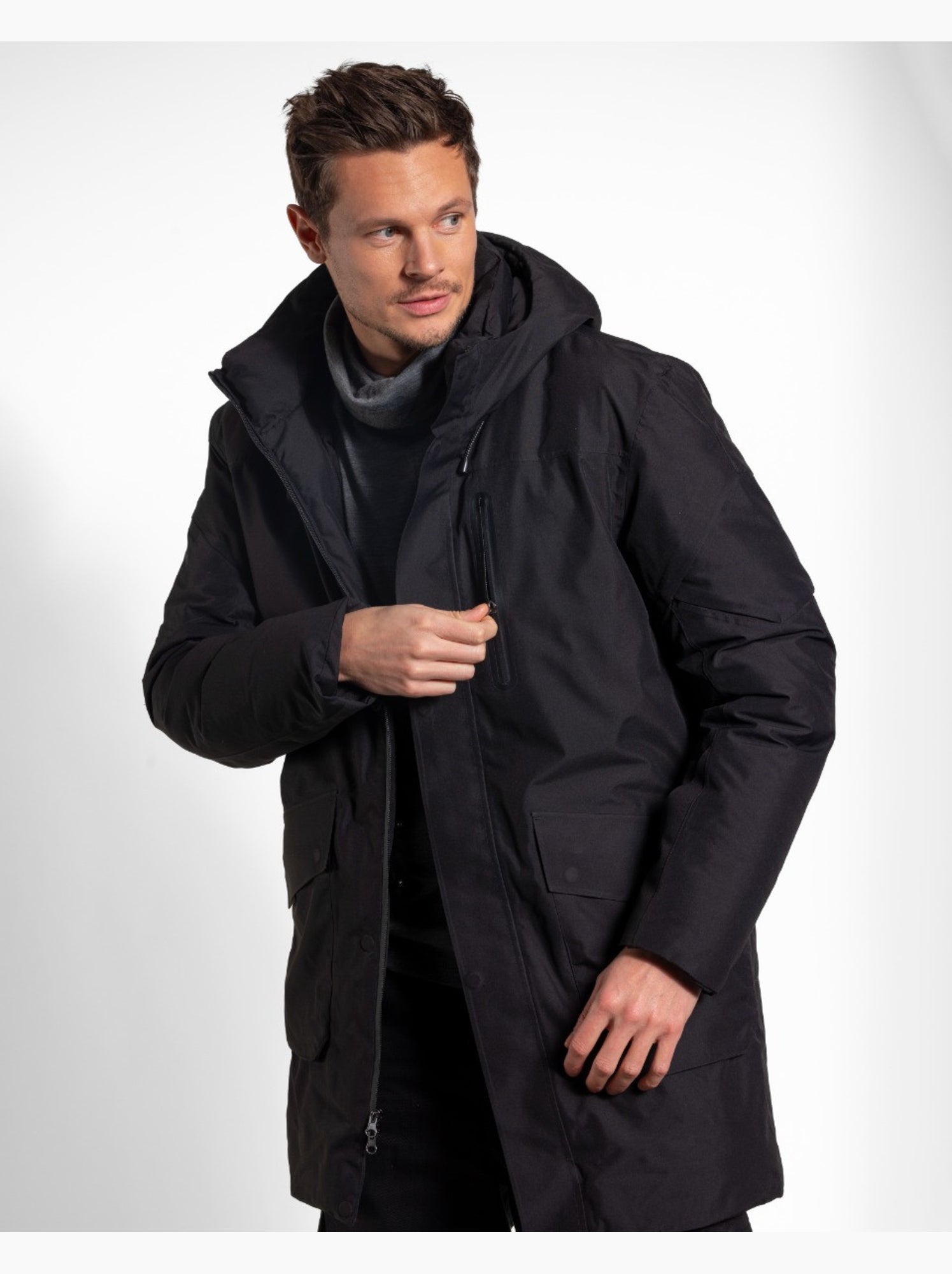 Parka explore   - new man - Noir