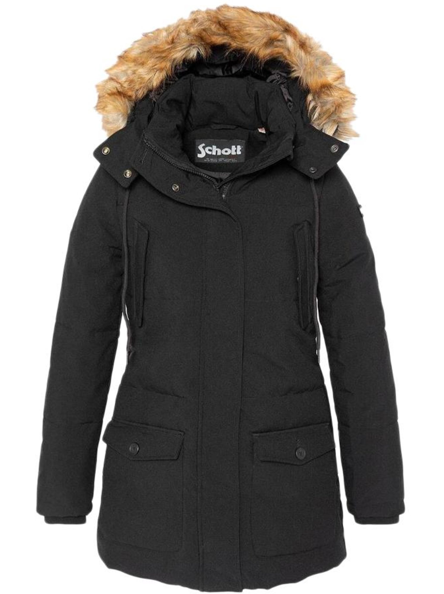 Parka femme schott - Noir