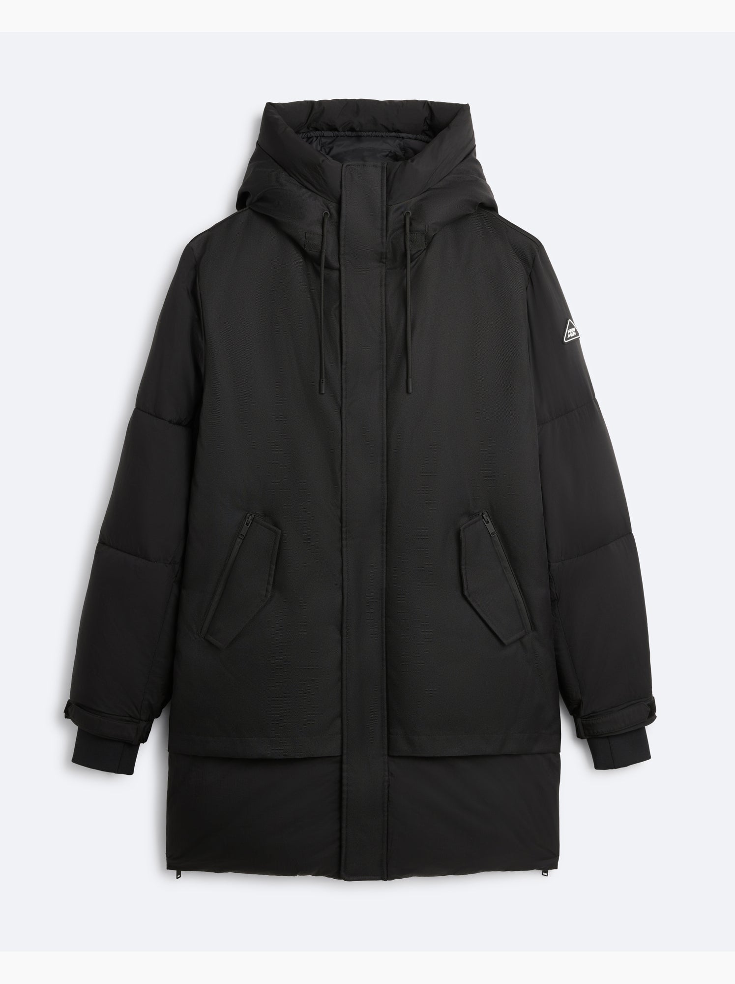 Parka future   - new man - Noir