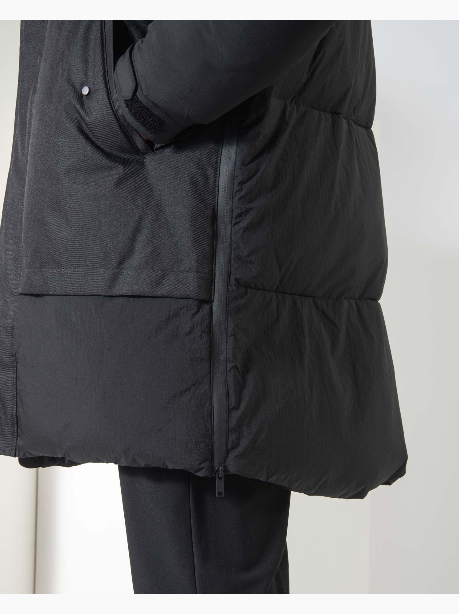 Parka future   - new man - Noir