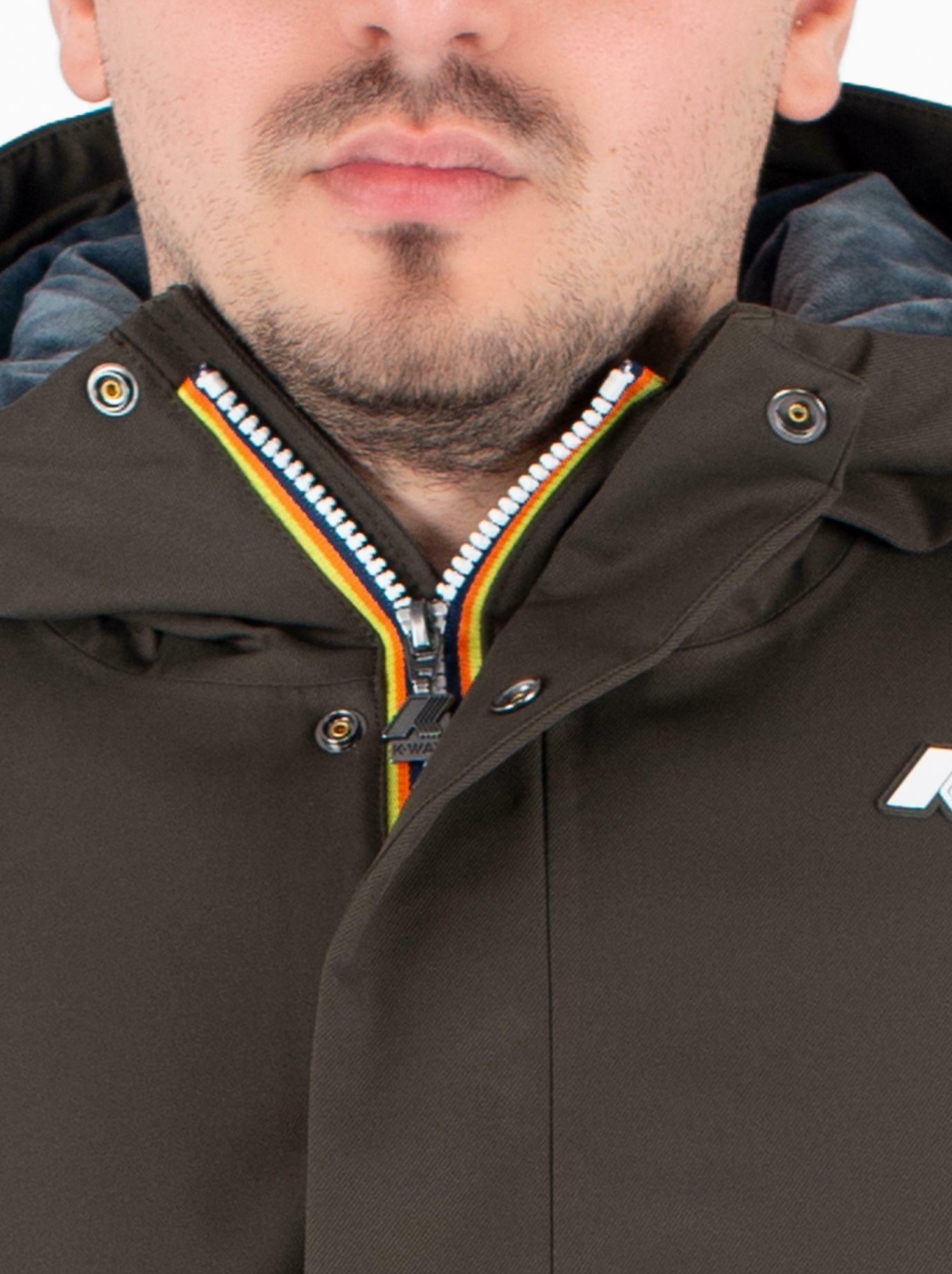 Parka Jarno Twill Marmotta - K-Way - Marron