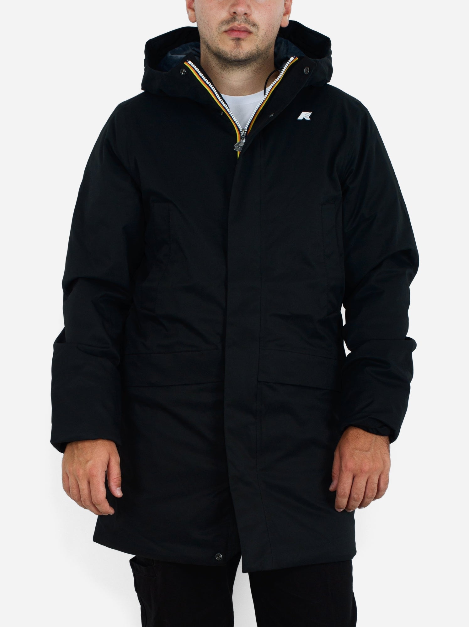 Parka Jarno Twill Marmotta - K-Way - Noir