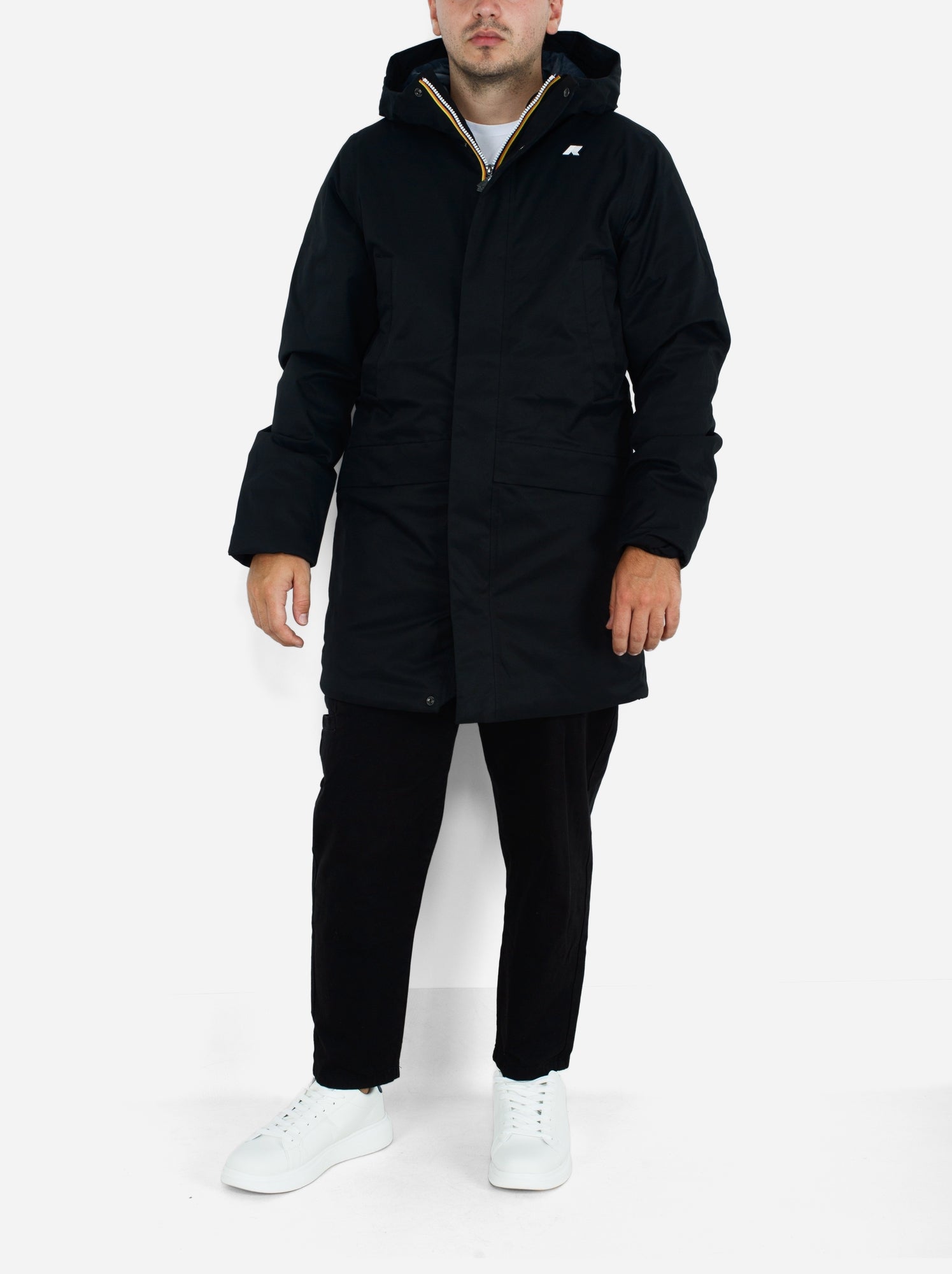 Parka Jarno Twill Marmotta - K-Way - Noir