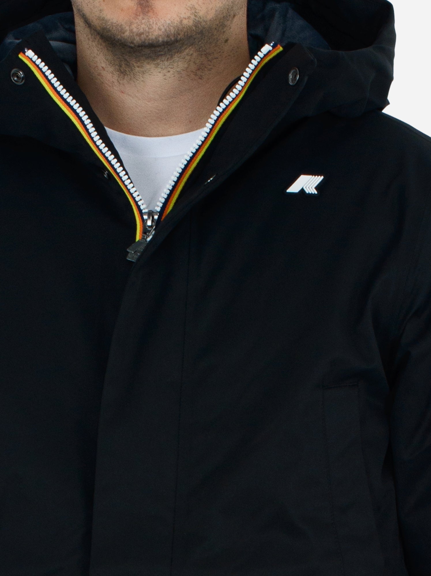 Parka Jarno Twill Marmotta - K-Way - Noir