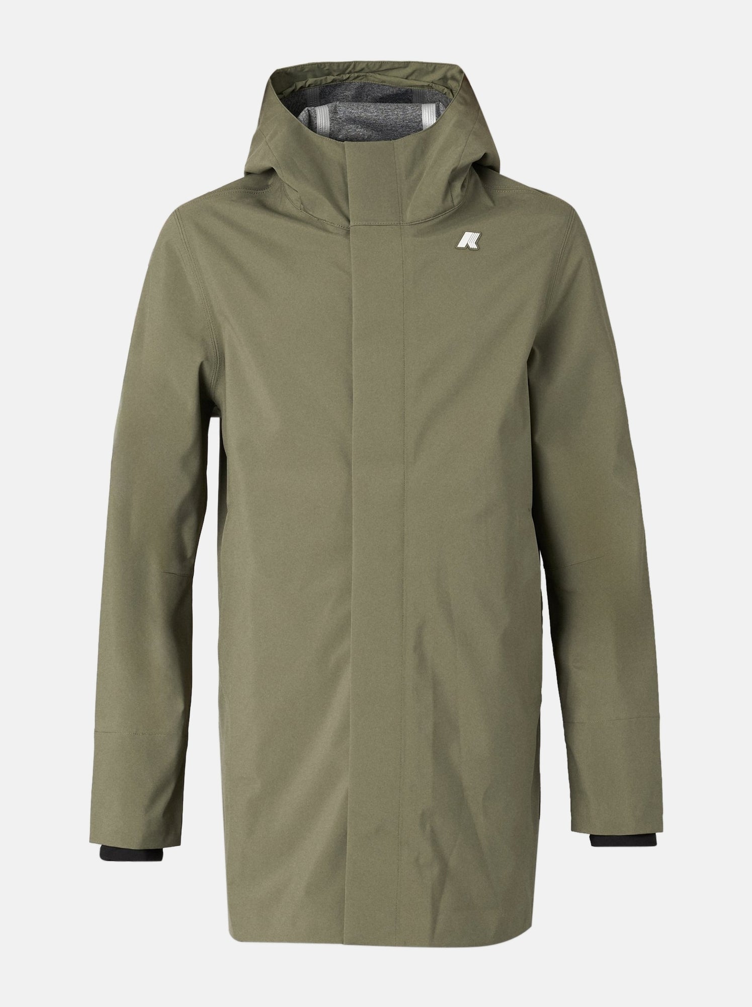 Parka K-Way Tommy Bonded Jersey - Kaki