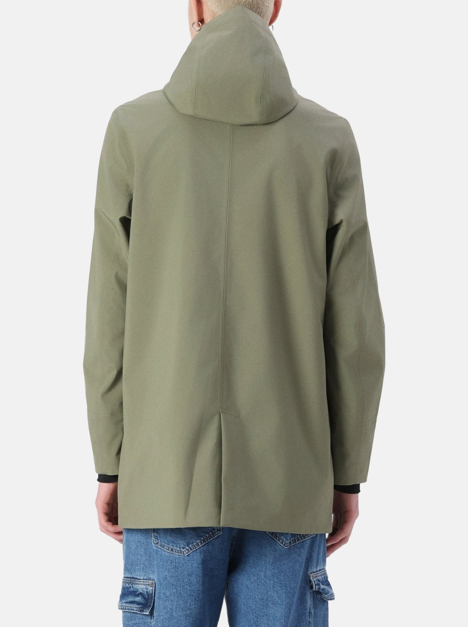 Parka K-Way Tommy Bonded Jersey - Kaki