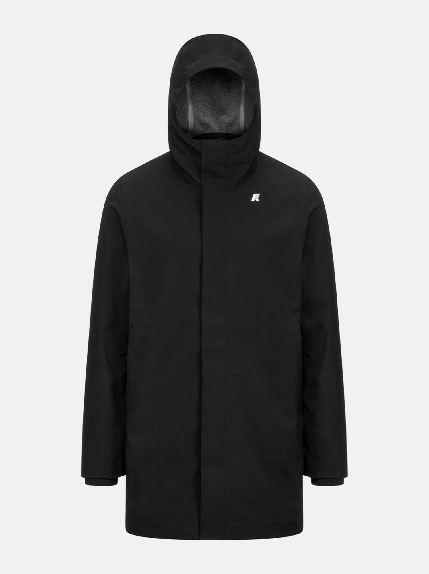 Parka K-Way Tommy Bonded Jersey - Noir