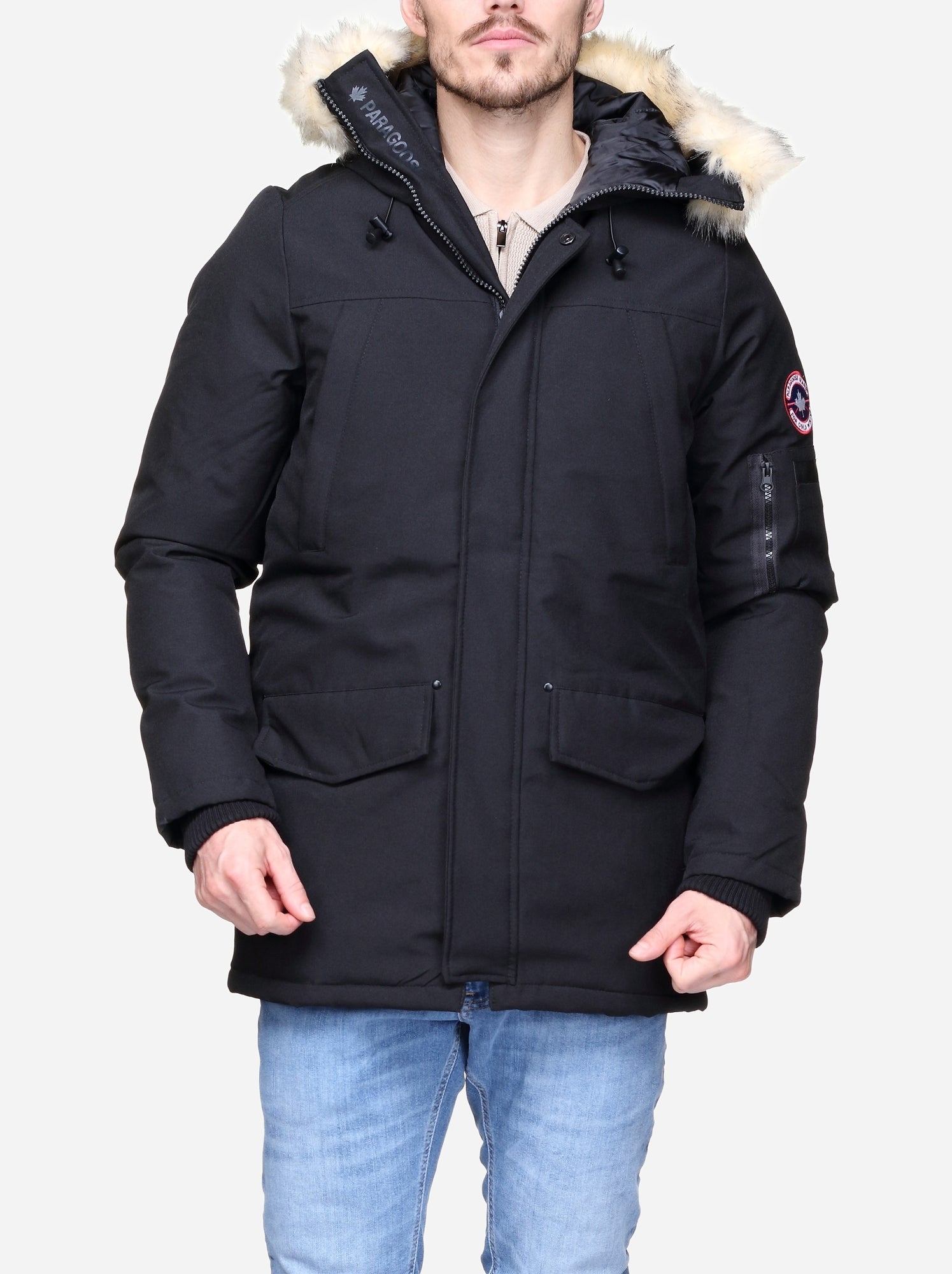 Parka Paragoose à capuche - Noir