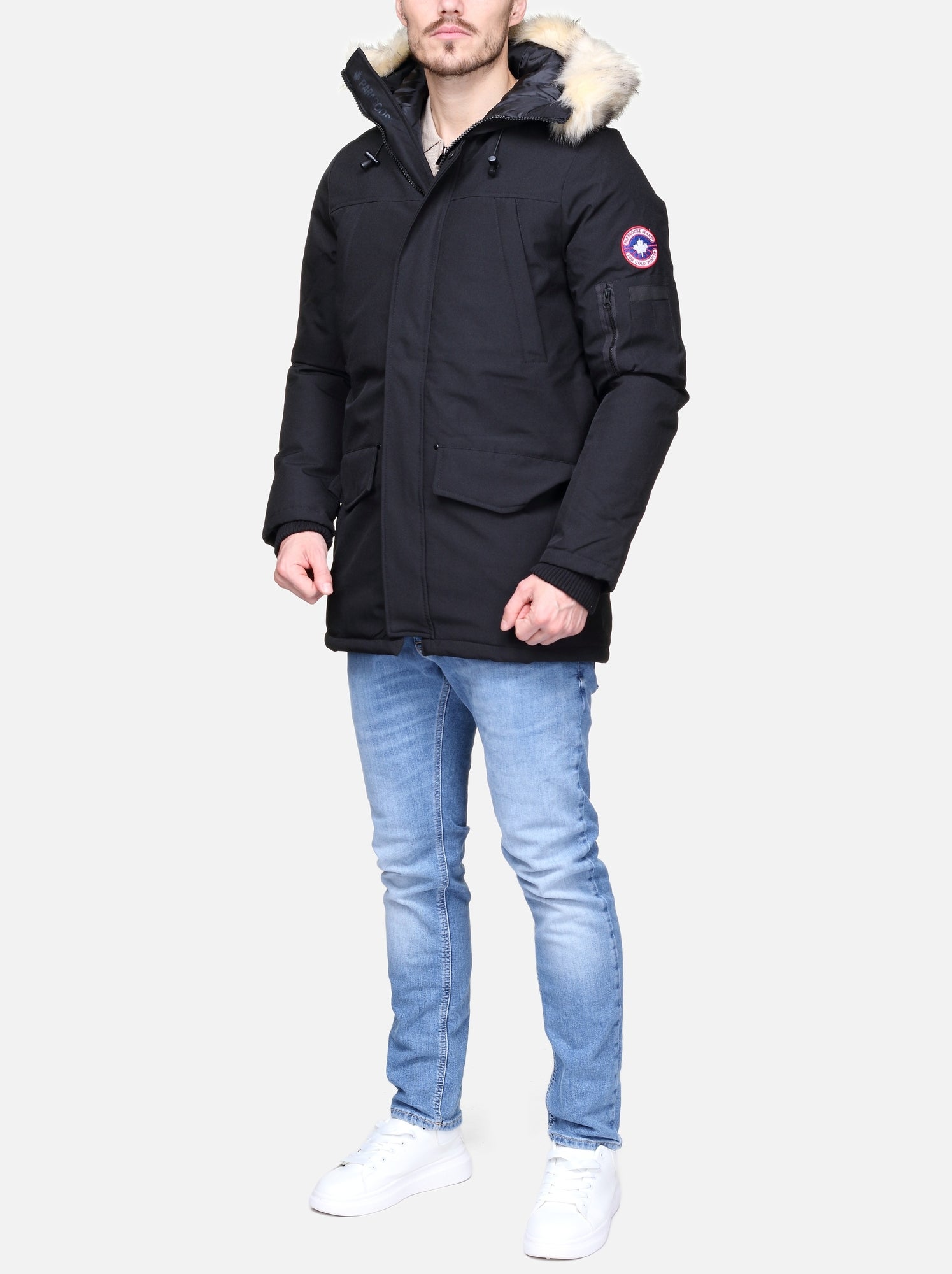 Parka Paragoose à capuche - Noir