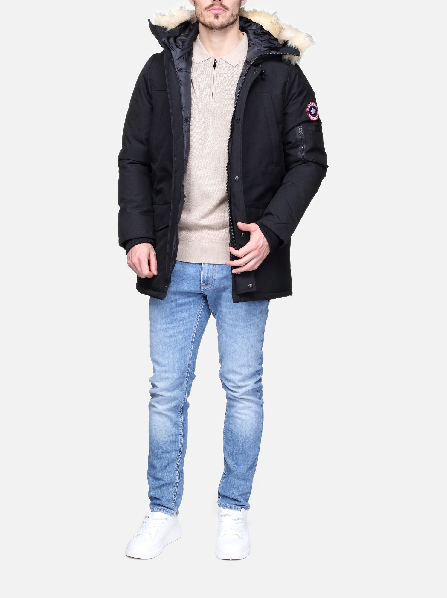 Parka Paragoose à capuche - Noir