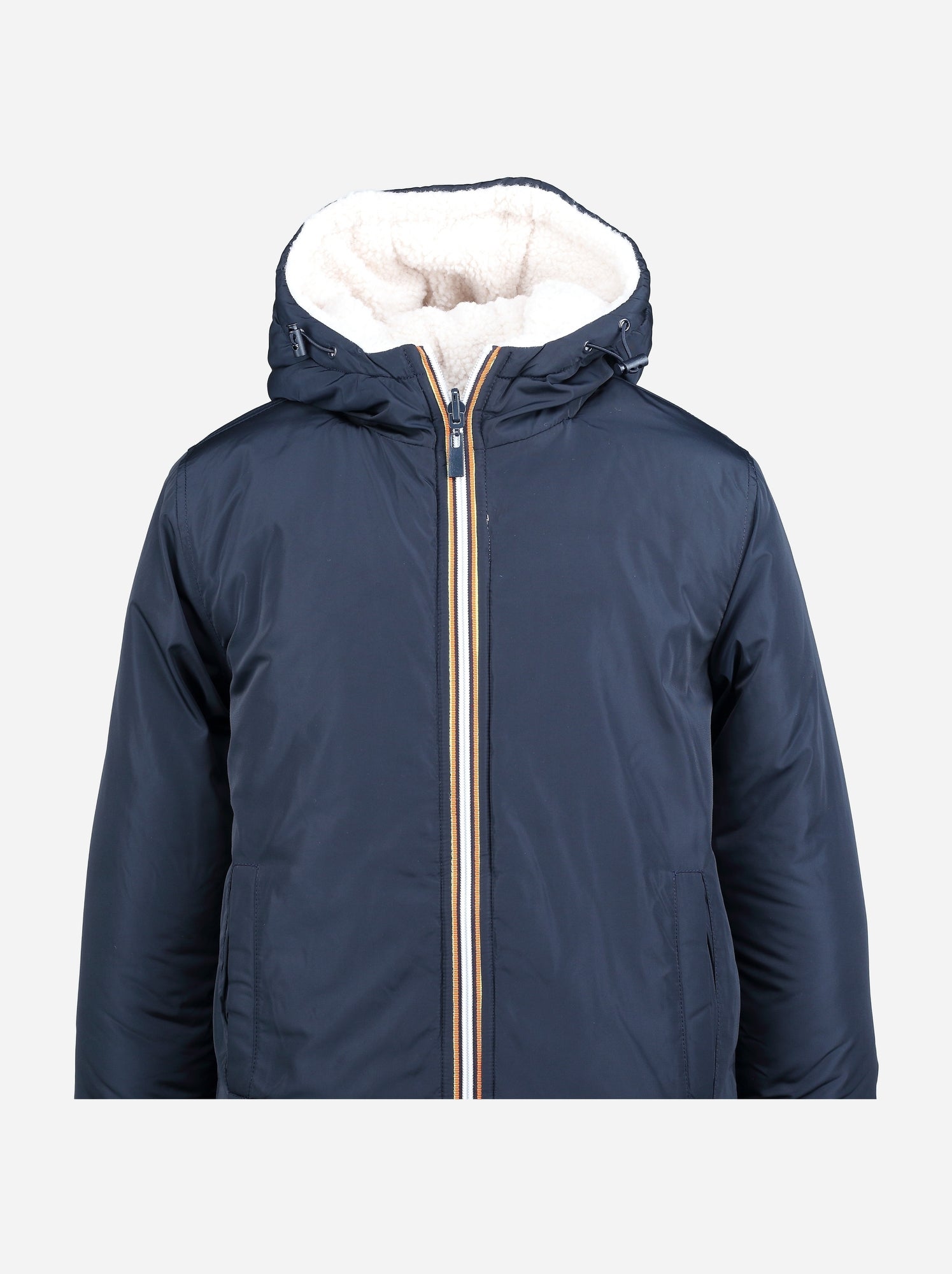 Parka reversible - Kizco - Bleu foncé