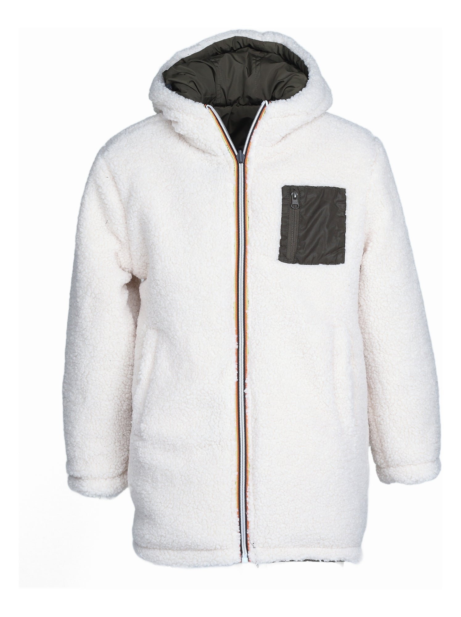 Parka reversible - Kizco - Kaki