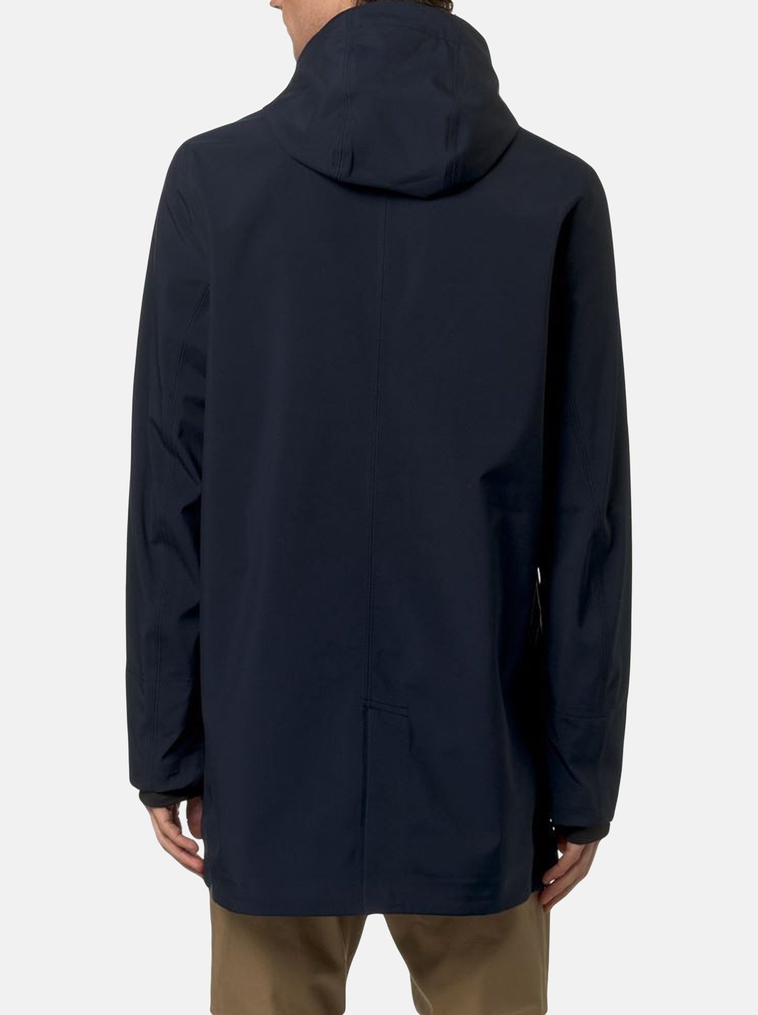 Parka K-Way Tommy Bonded Jersey - Bleu