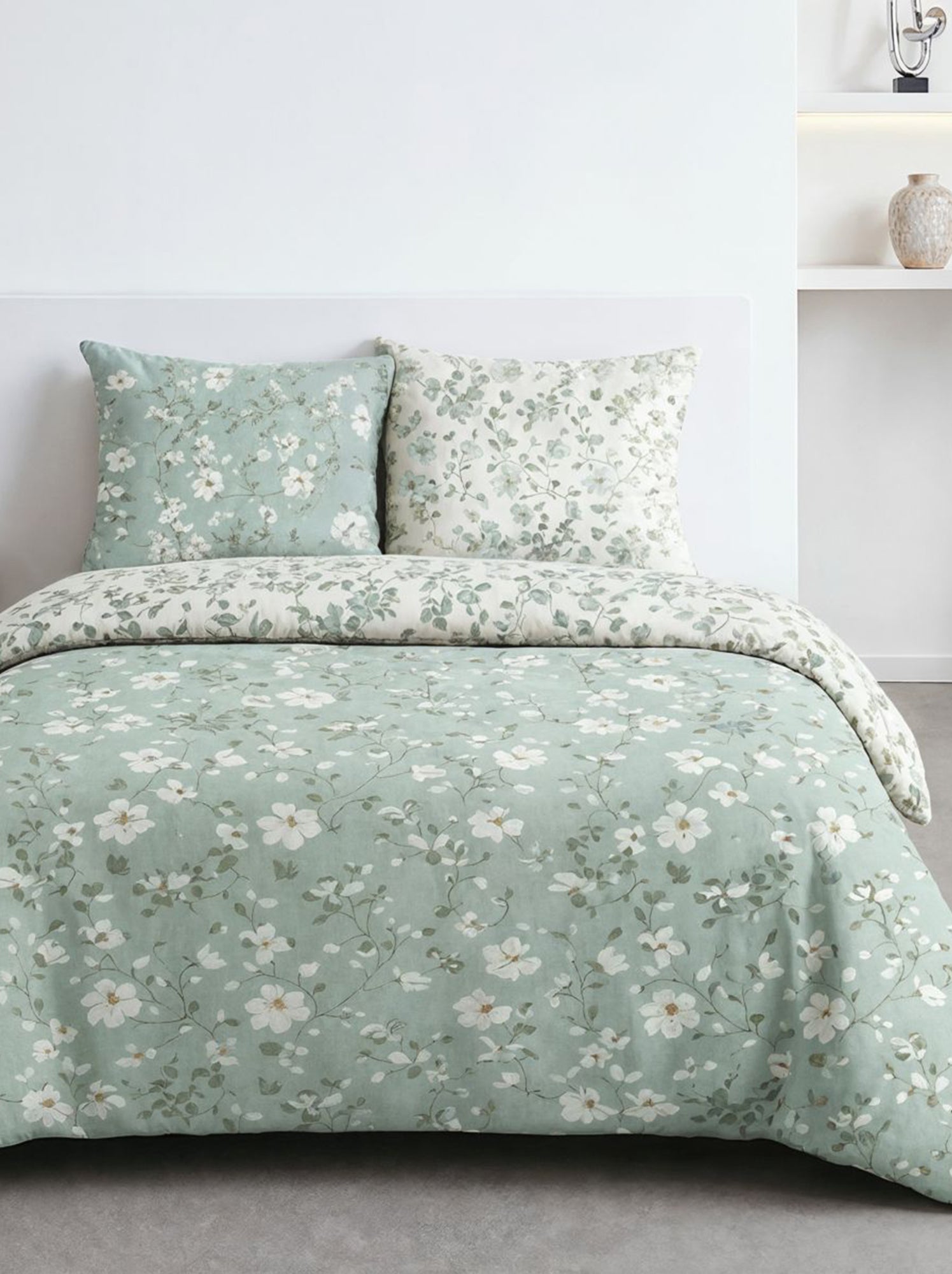 Parue de lit 2 personnes - 240x220cm - Vert