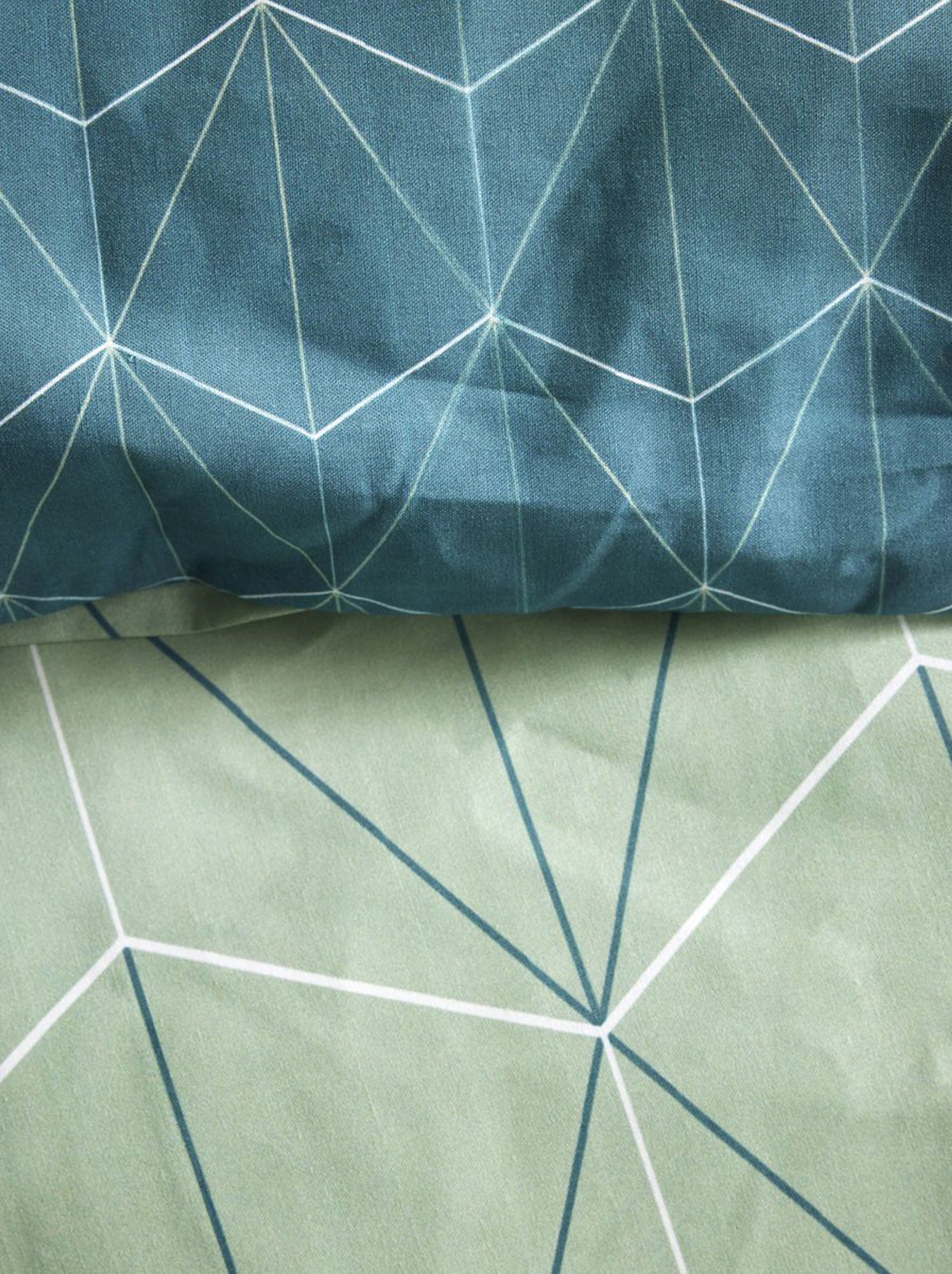 Parure de lit 1 ou 2 personnes - Vert