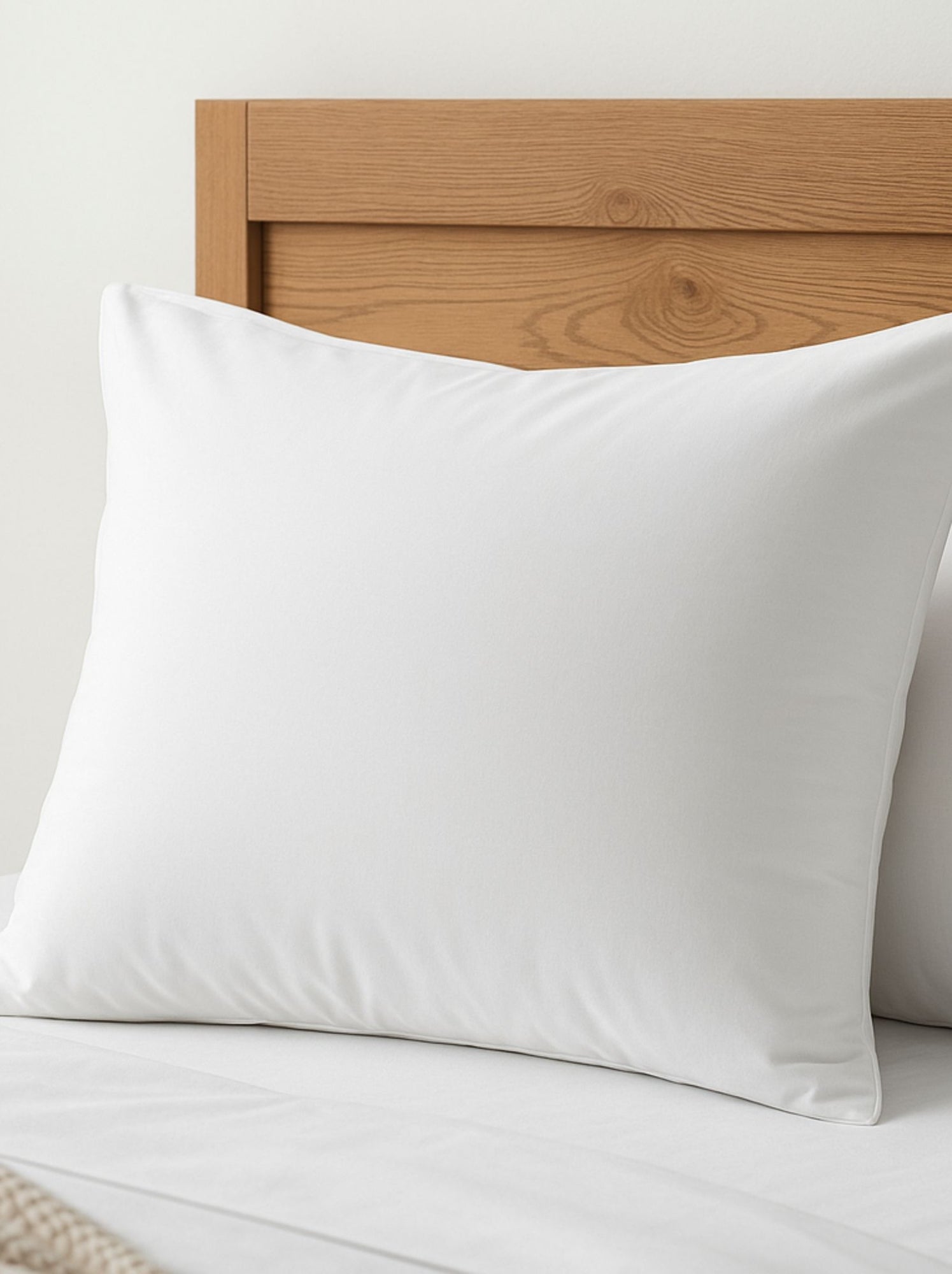 Parure de lit 100% coton - Blanc