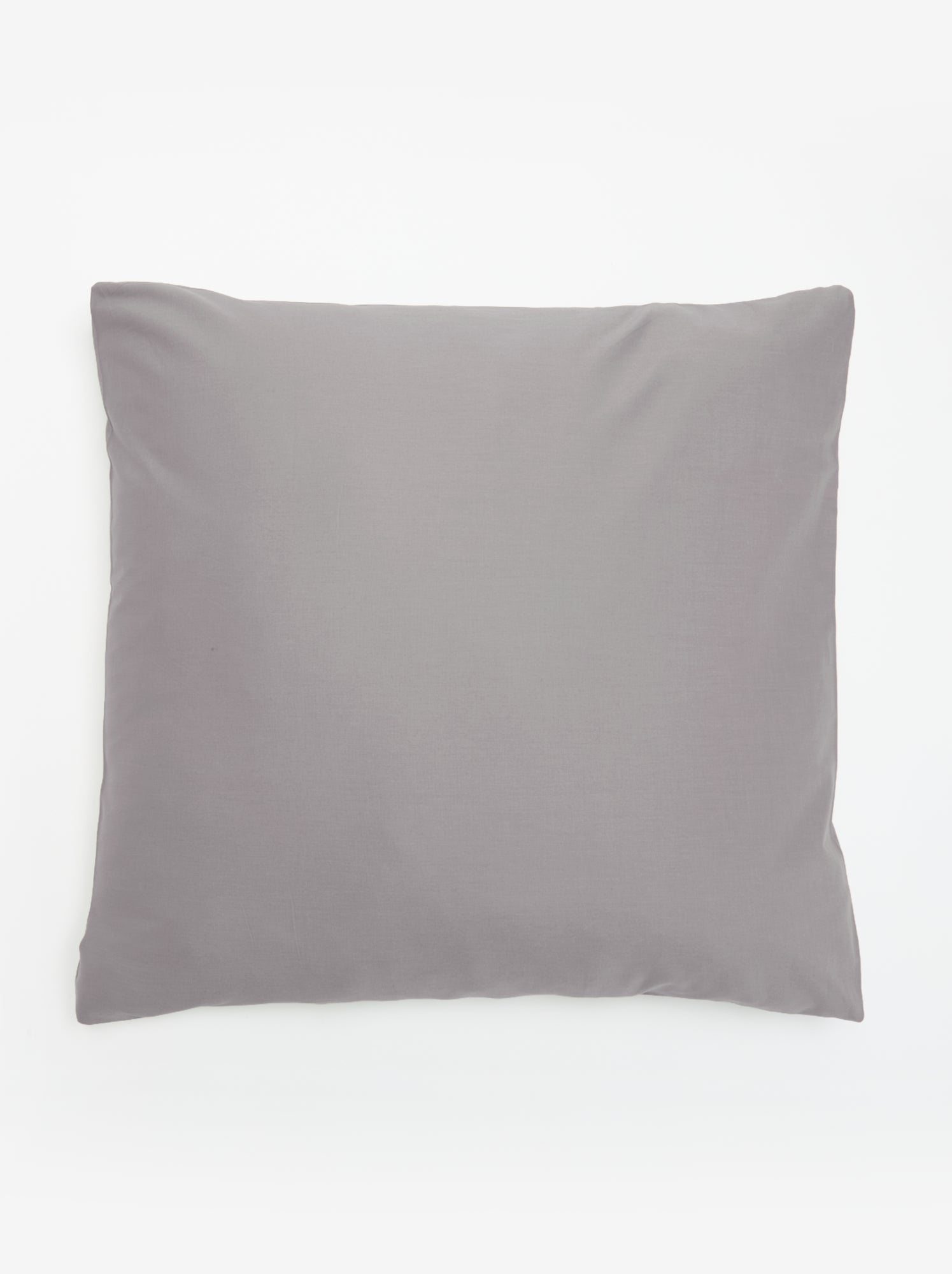 Parure de lit 140 x 200 cm en coton - Gris