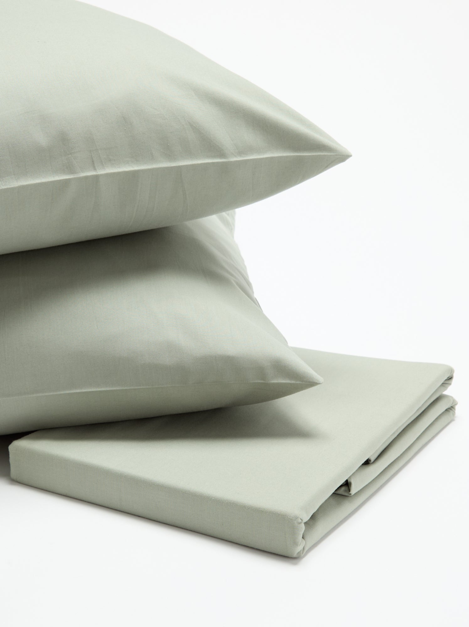 Parure de lit 240 x 220 cm en coton - Vert